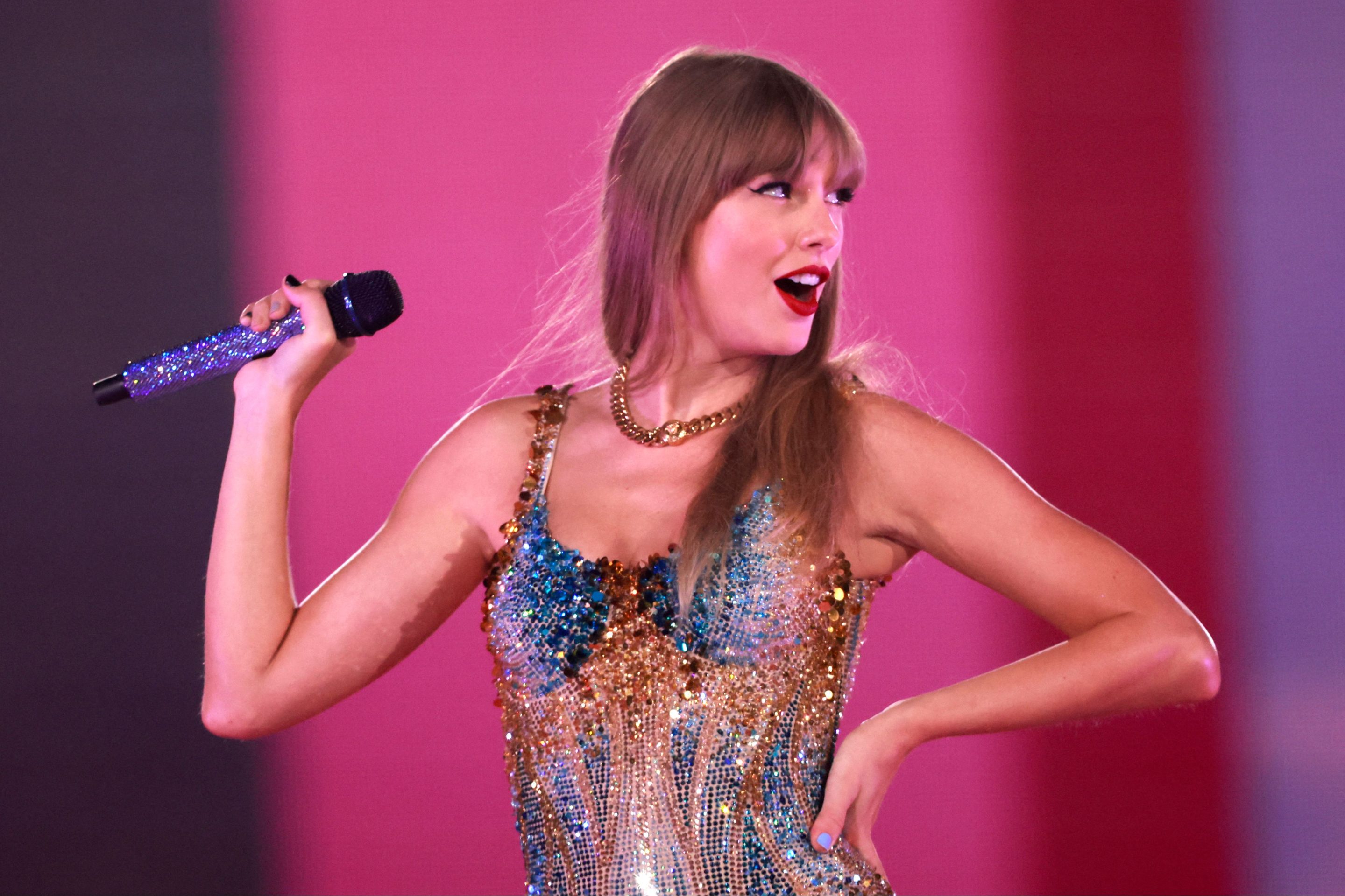 Taylor Swift's re-release of her biggest album is setting records.