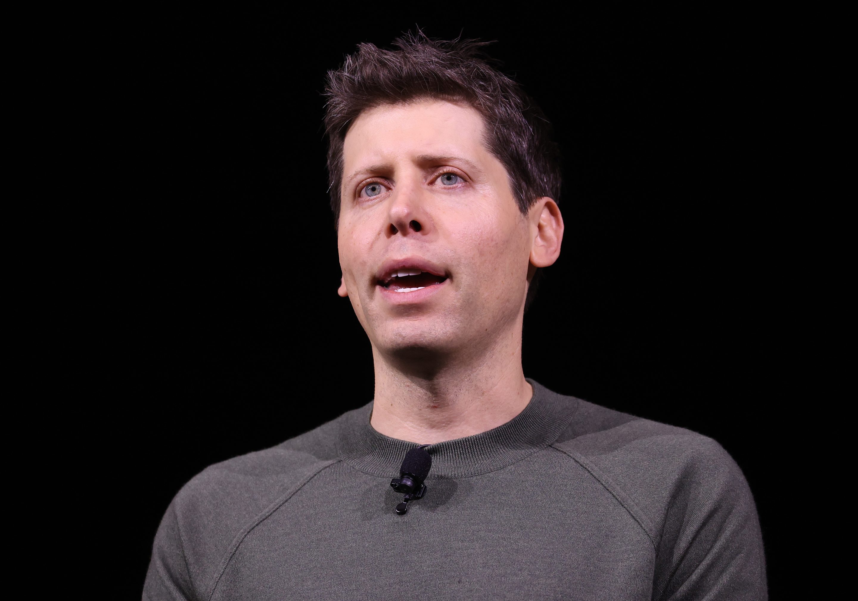 OpenAI CEO Sam Altman speaks during the OpenAI DevDay event on Nov. 6.