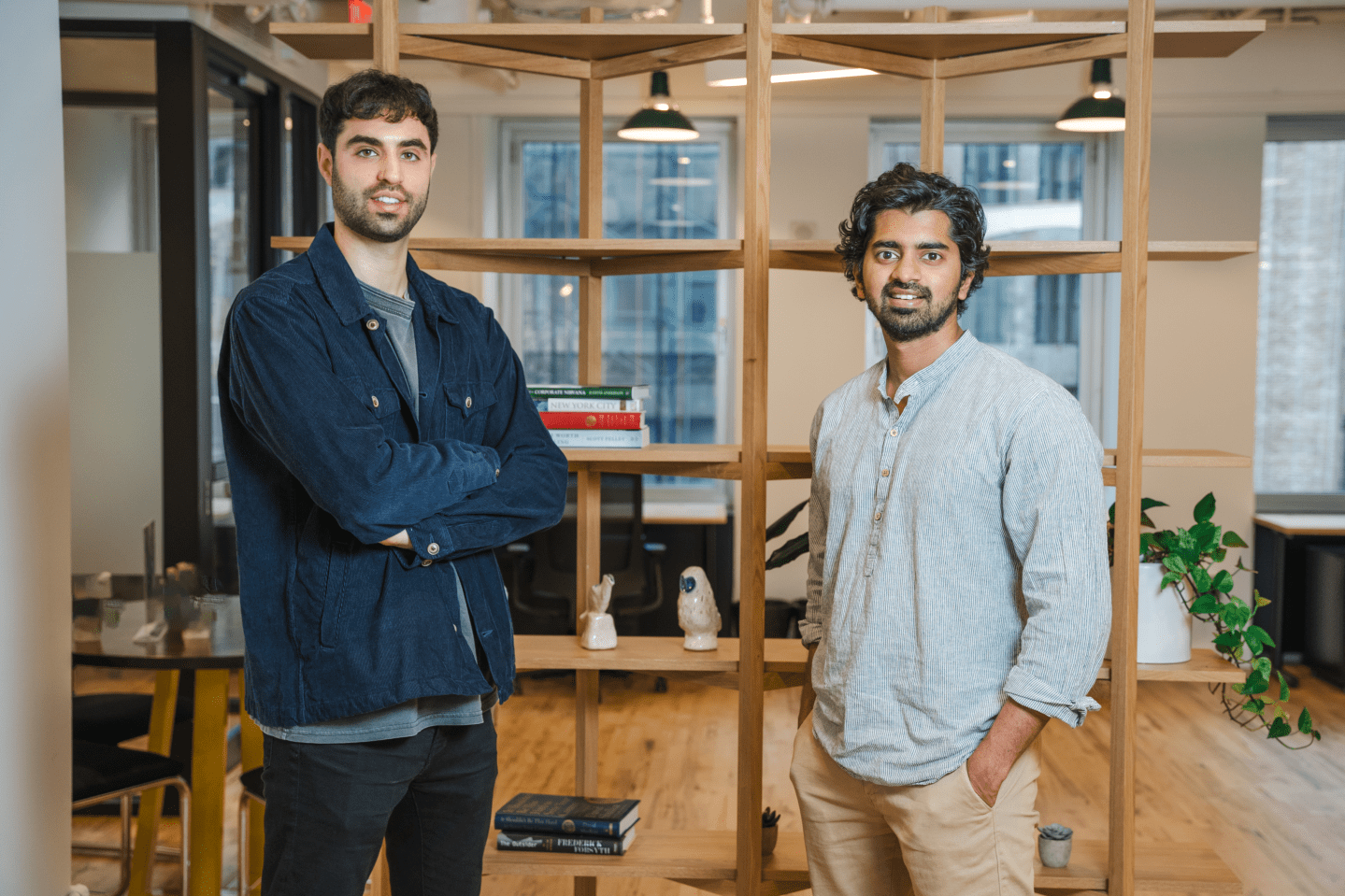 Llama cofounders Shreyas Hariharan and Austin Green.