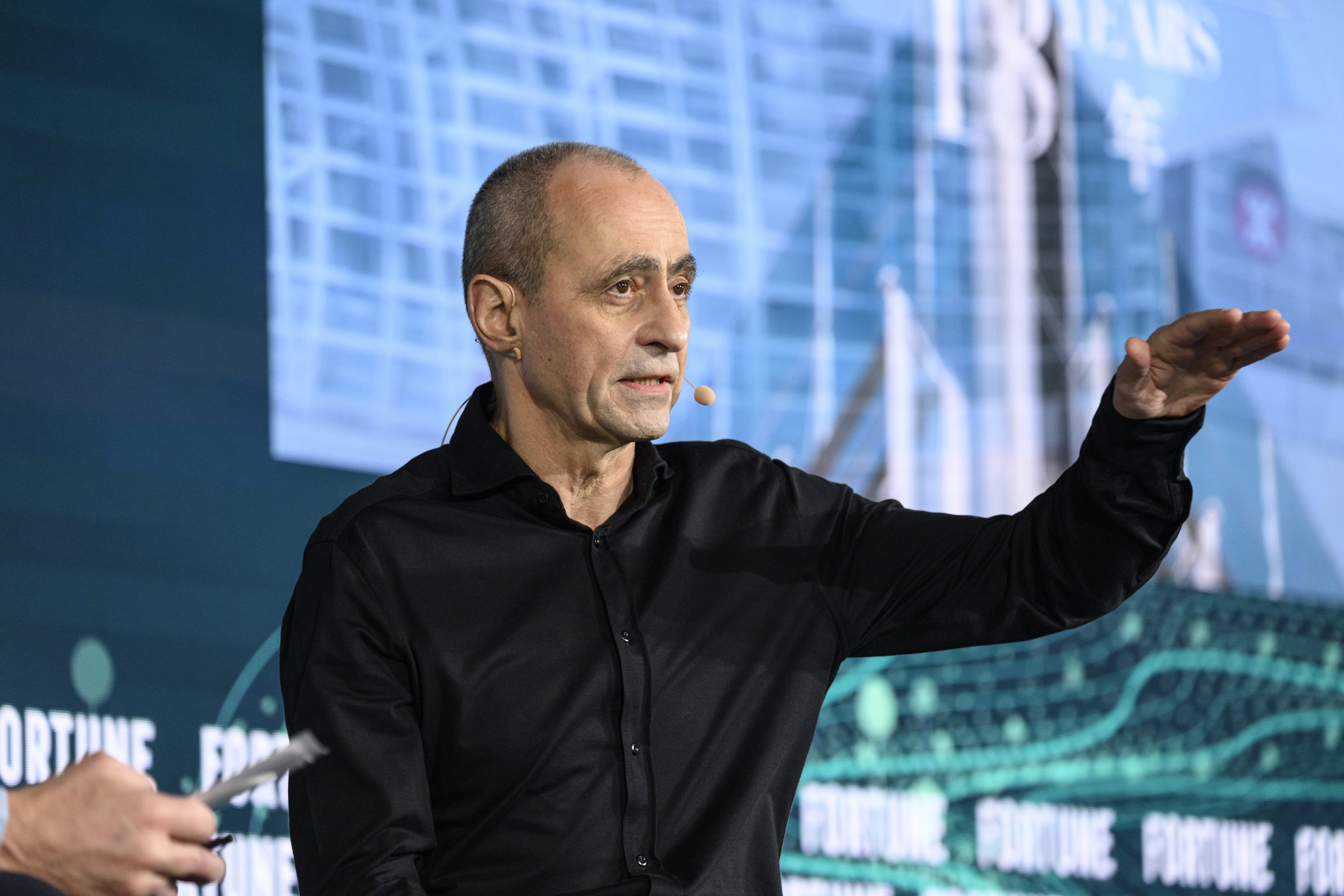 Keith Griffiths, founder of architecture firm Aedas, is using AI to turn sketches into full renders in a matter of minutes. 