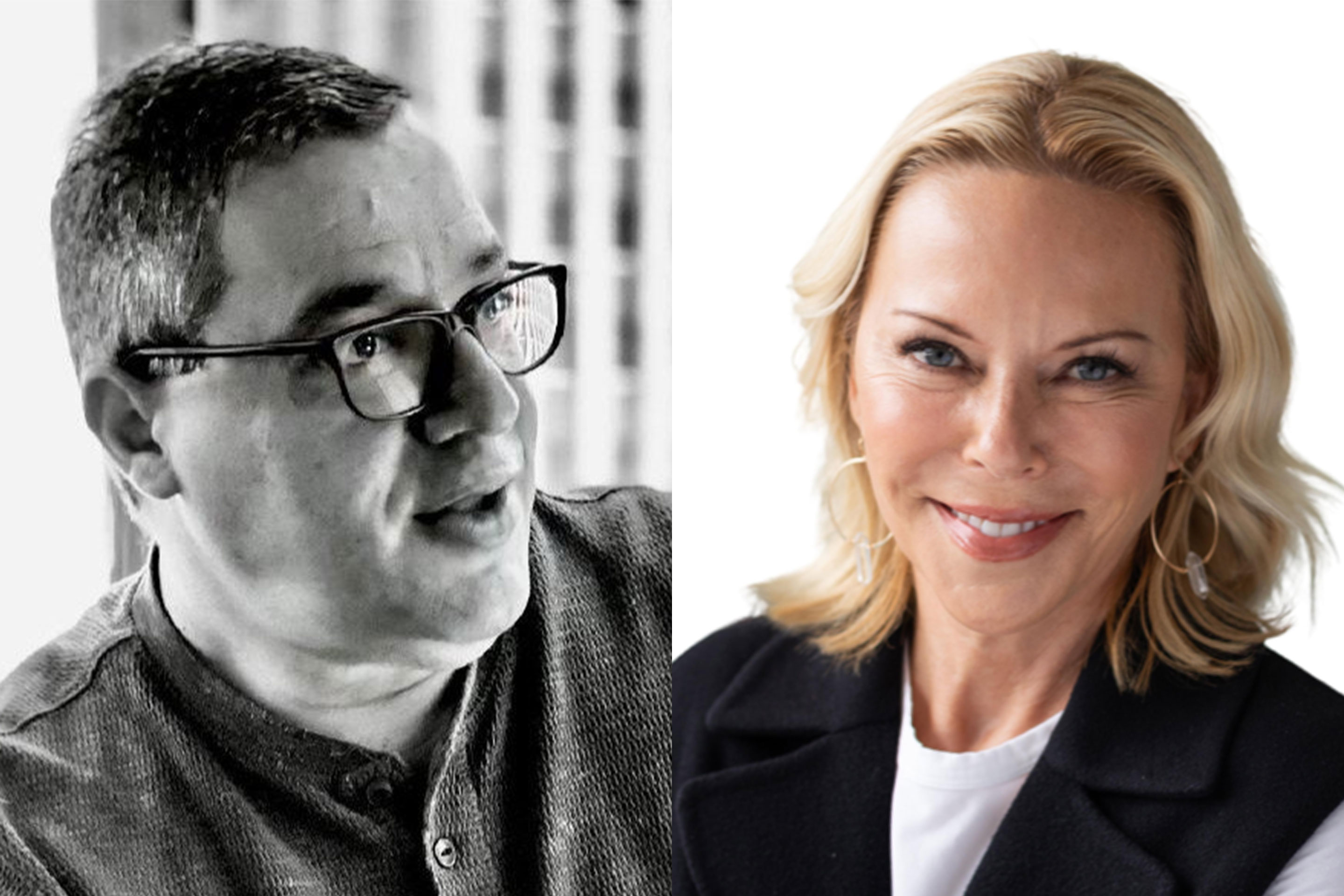 Aditxt CEO Amro Albanna and Evofem CEO Saundra Pelletier.