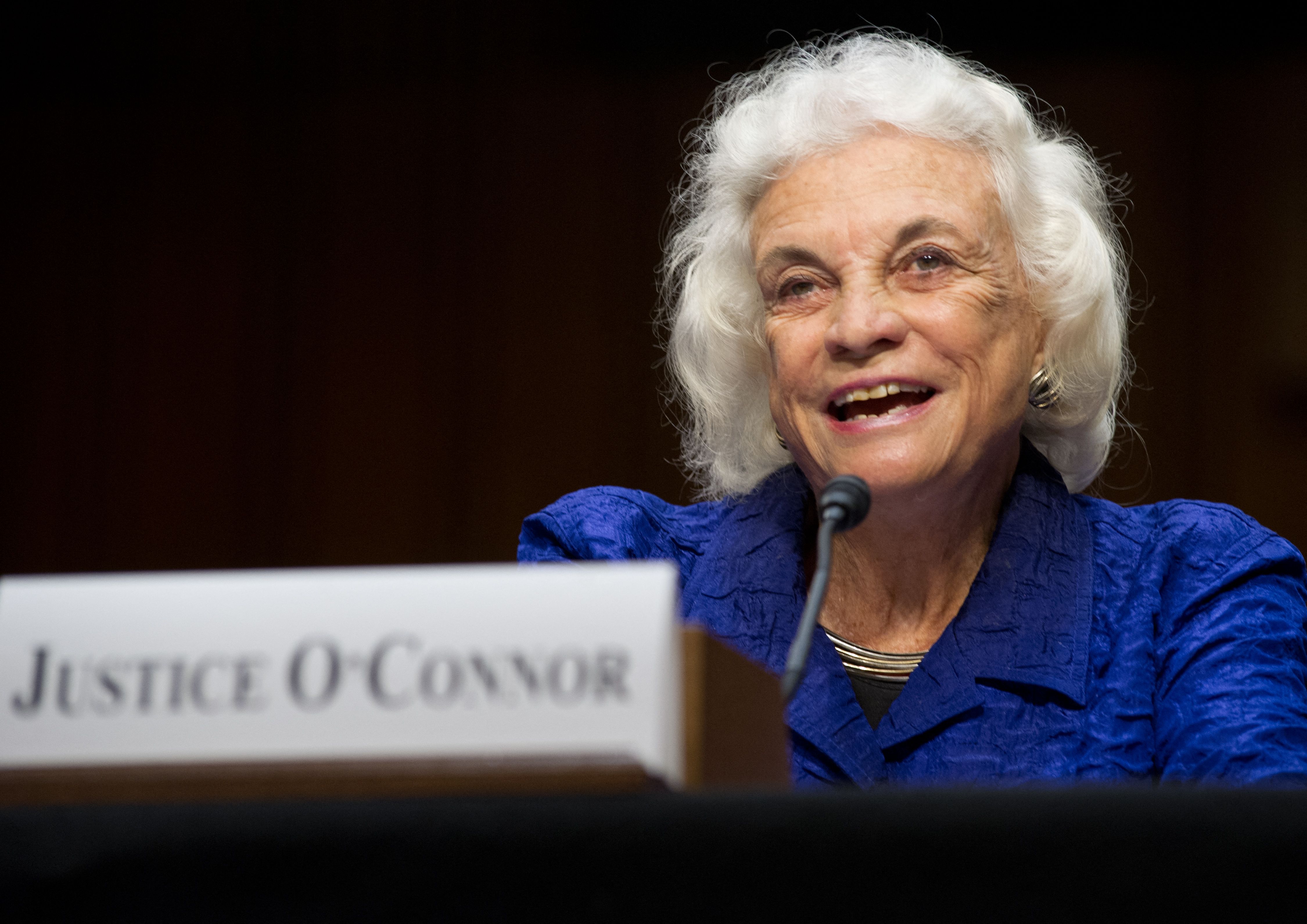O'Connor, who became the voice of moderate conservatism, served on the Supreme Court from 1981 to 2006.