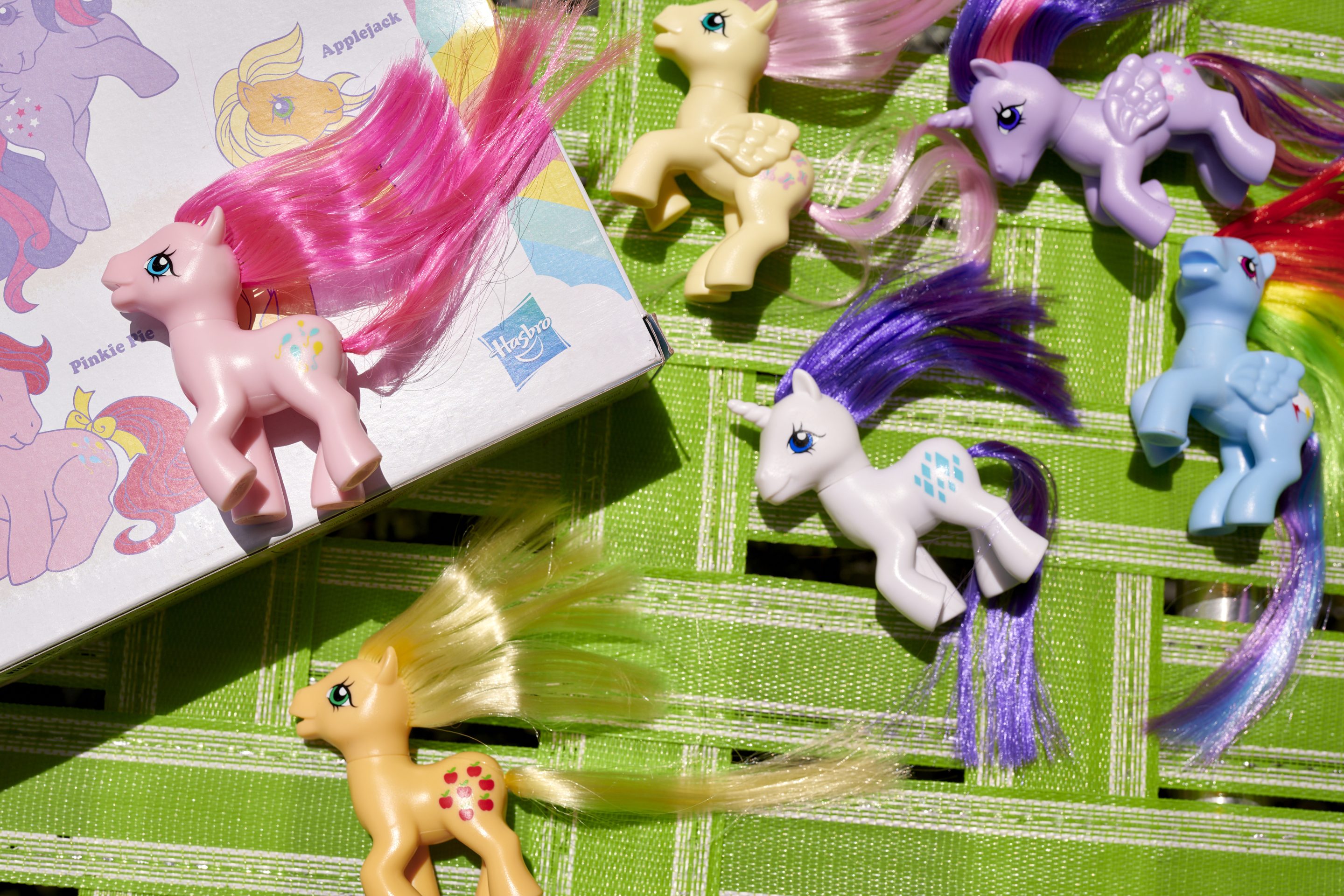 Hasbro owns My Little Pony among many other brands.