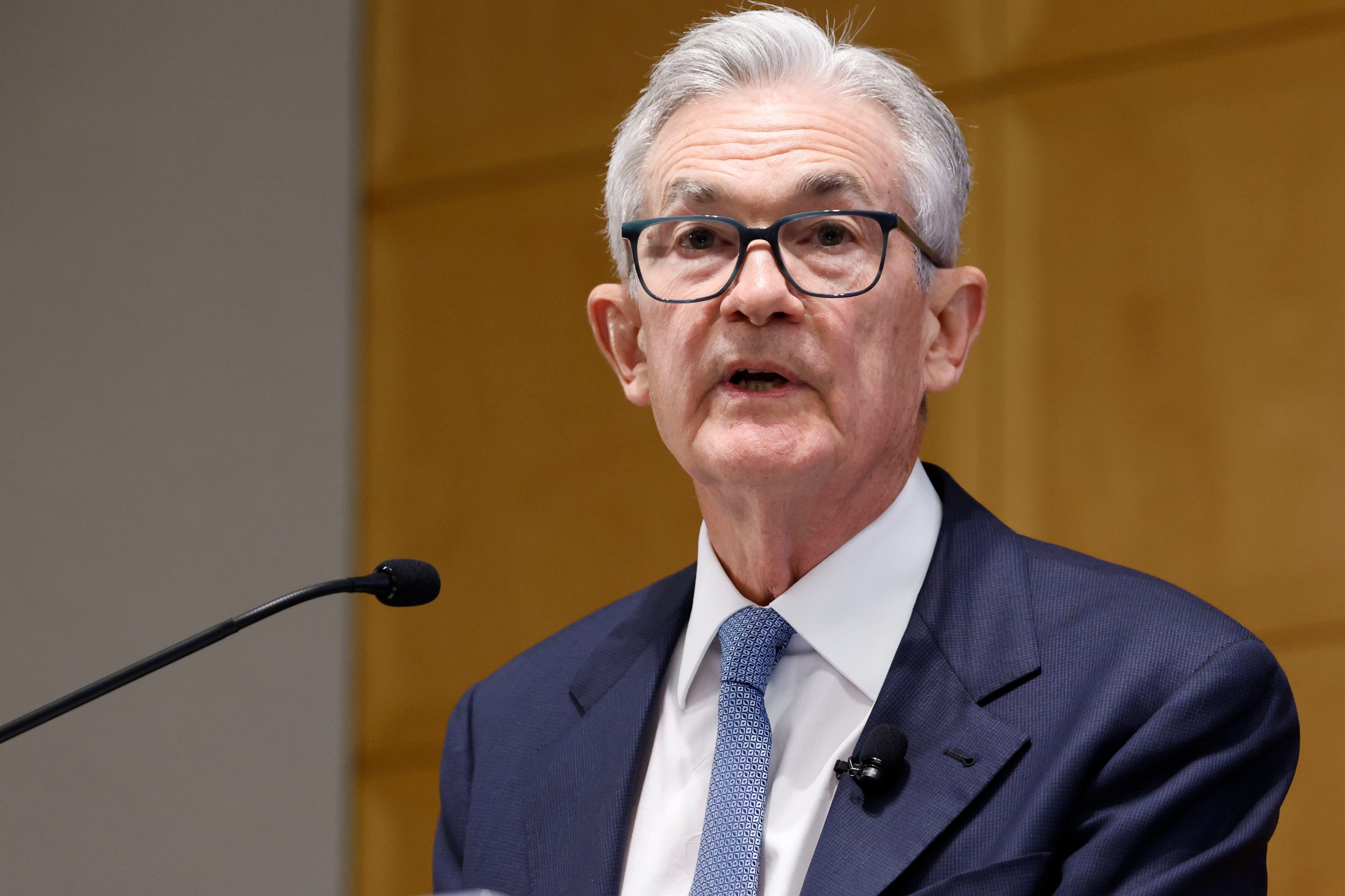 Jerome Powell, chairman of the Federal Reserve.