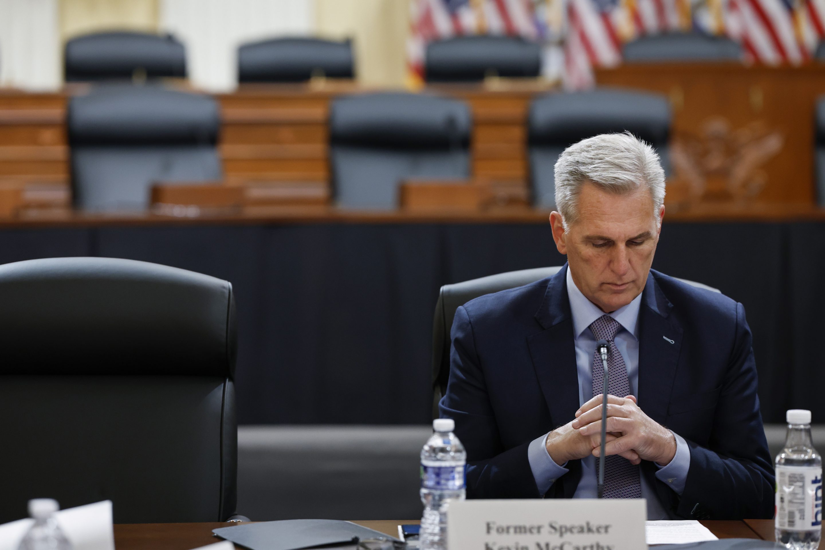 McCarthy testifies on Capitol Hill on Nov. 15, after losing the speaker job.