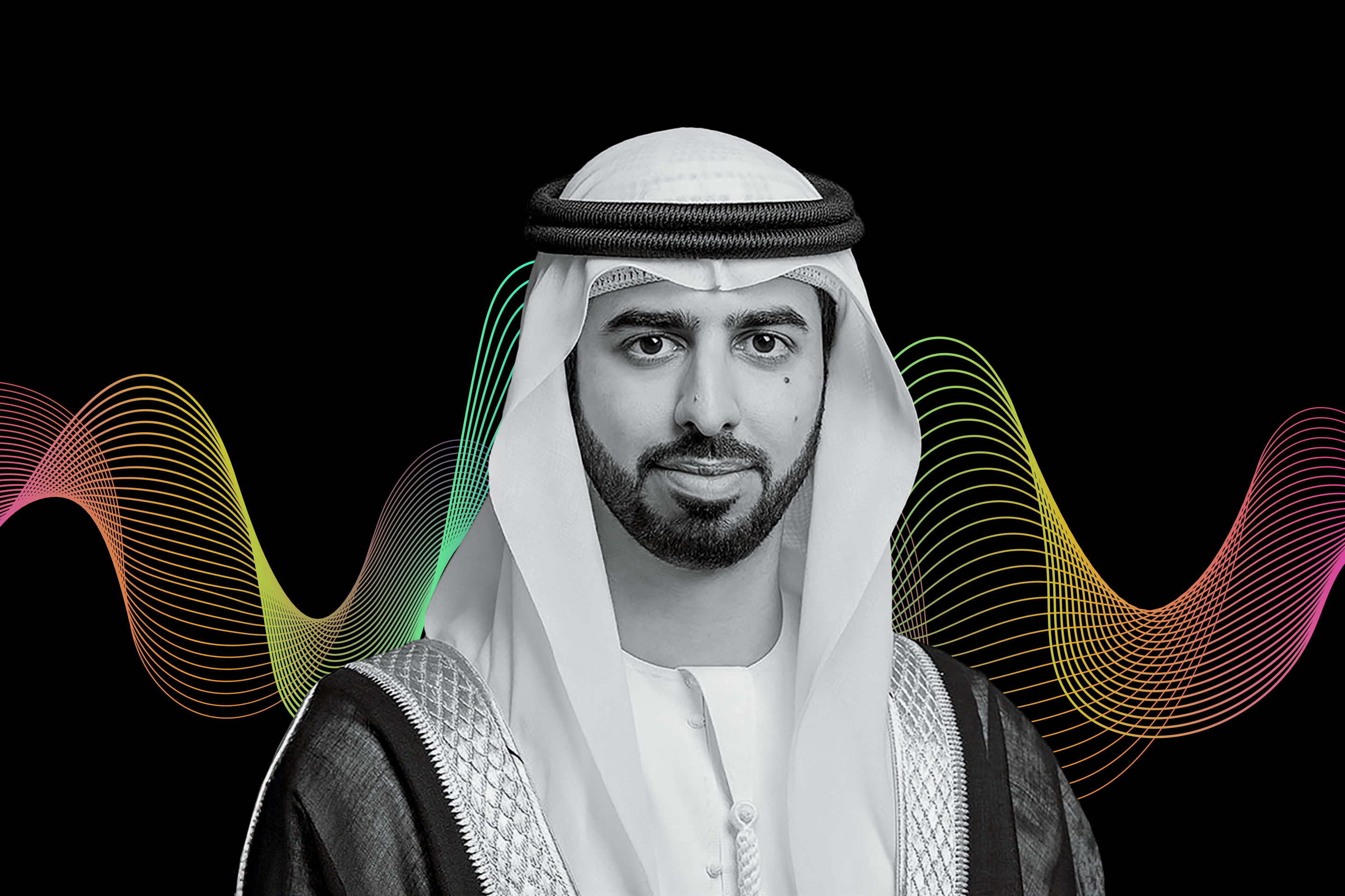 H.E. Omar Al Olama Minister of State for AI, UAE.