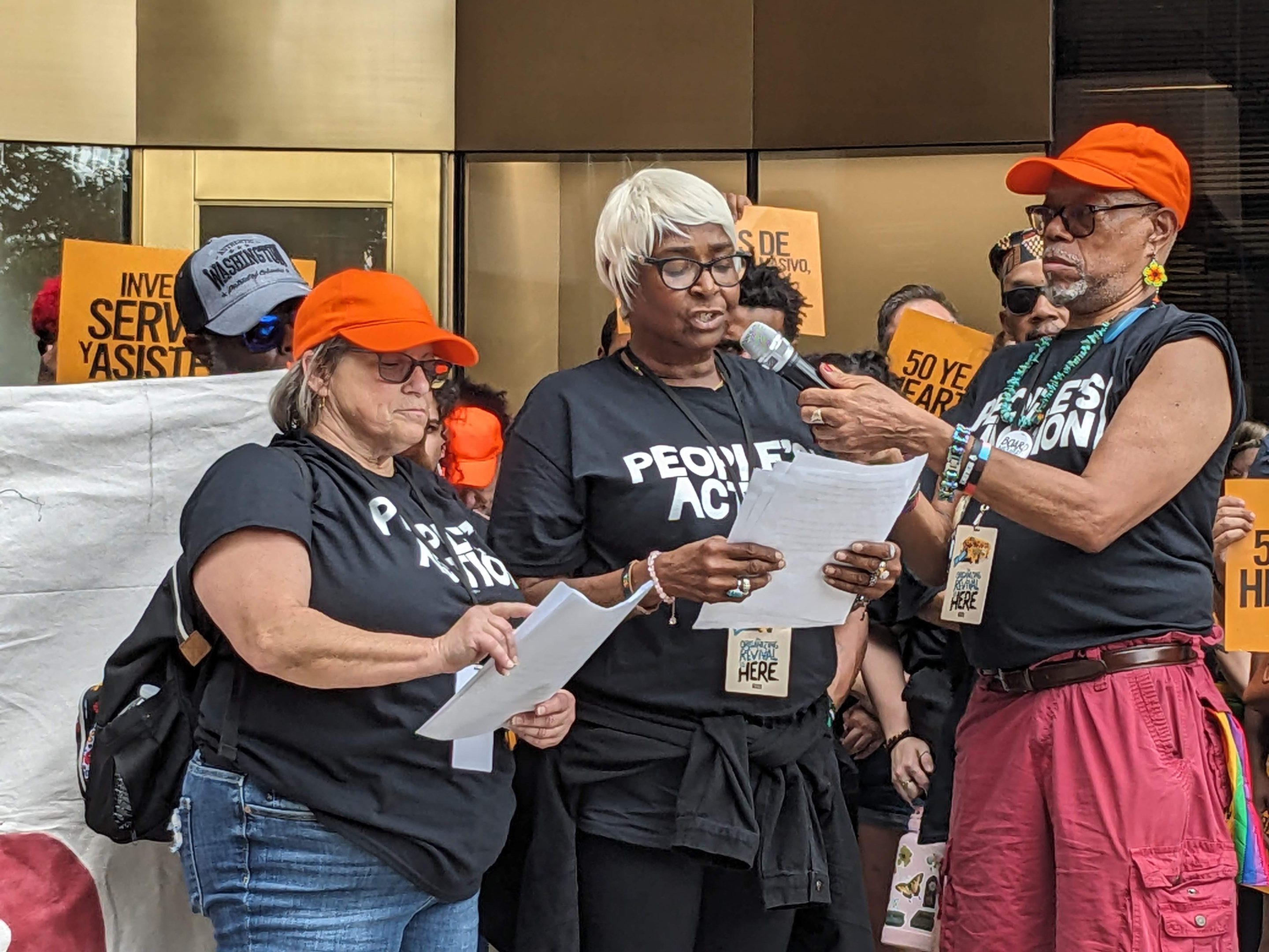 Carolyn Williams lost her 47-year-old son, Haison Akiem Williams, to an overdose in February 2023. In June, she spoke at a protest outside a Drug Enforcement Administration building in Arlington, Virginia, where people called for an end to a criminal justice approach to addiction.