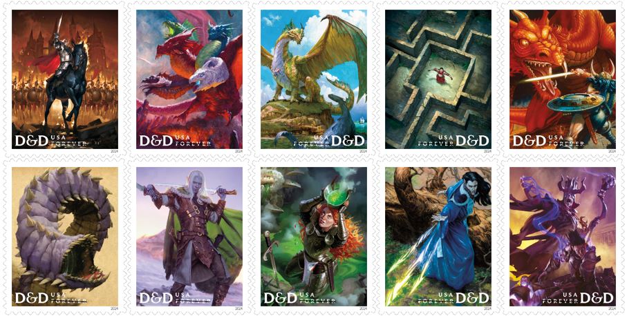 The U.S. Postal Service has announced the new stamps for 2024.