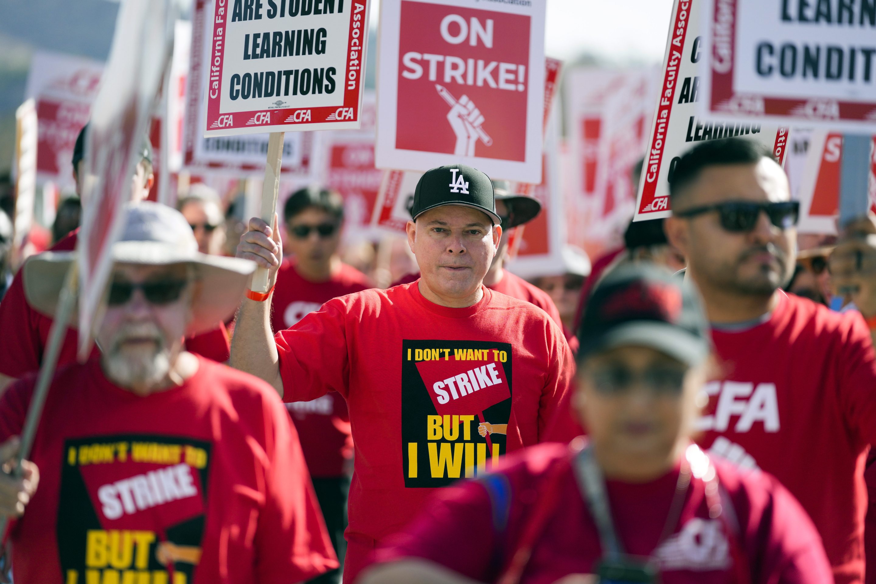 California State University faculty could stage a systemwide strike.