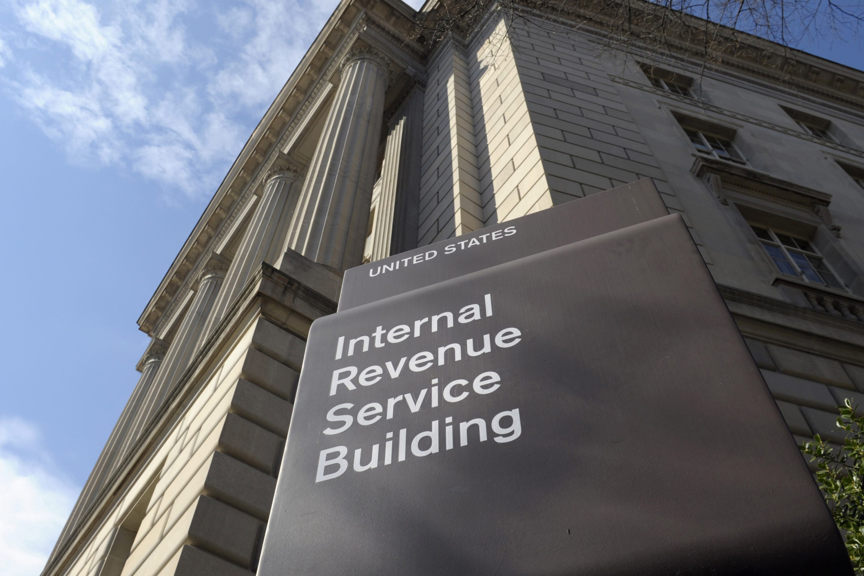 The Internal Revenue Service (IRS) building  in Washington. 
