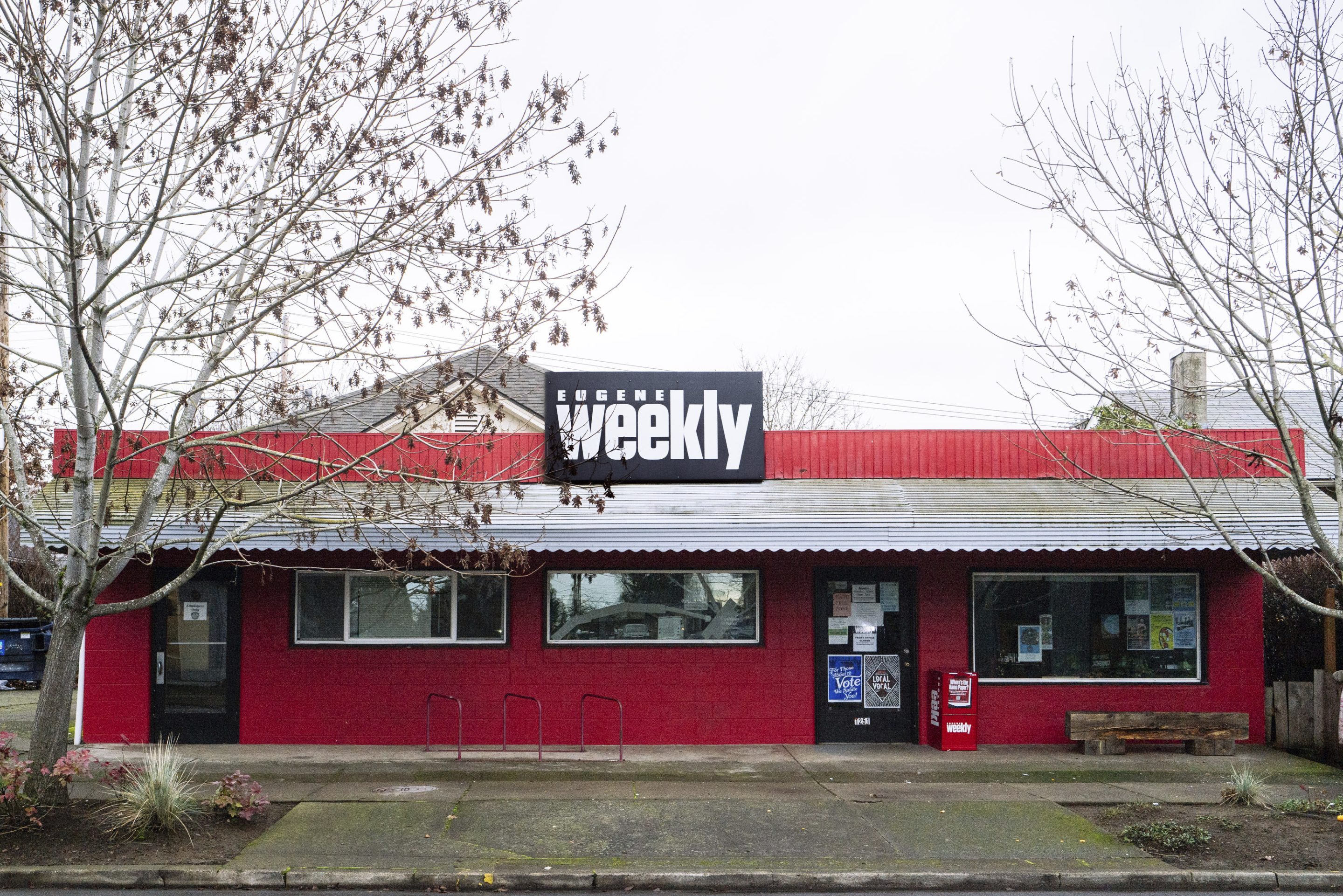 The "Eugene Weekly" office building.