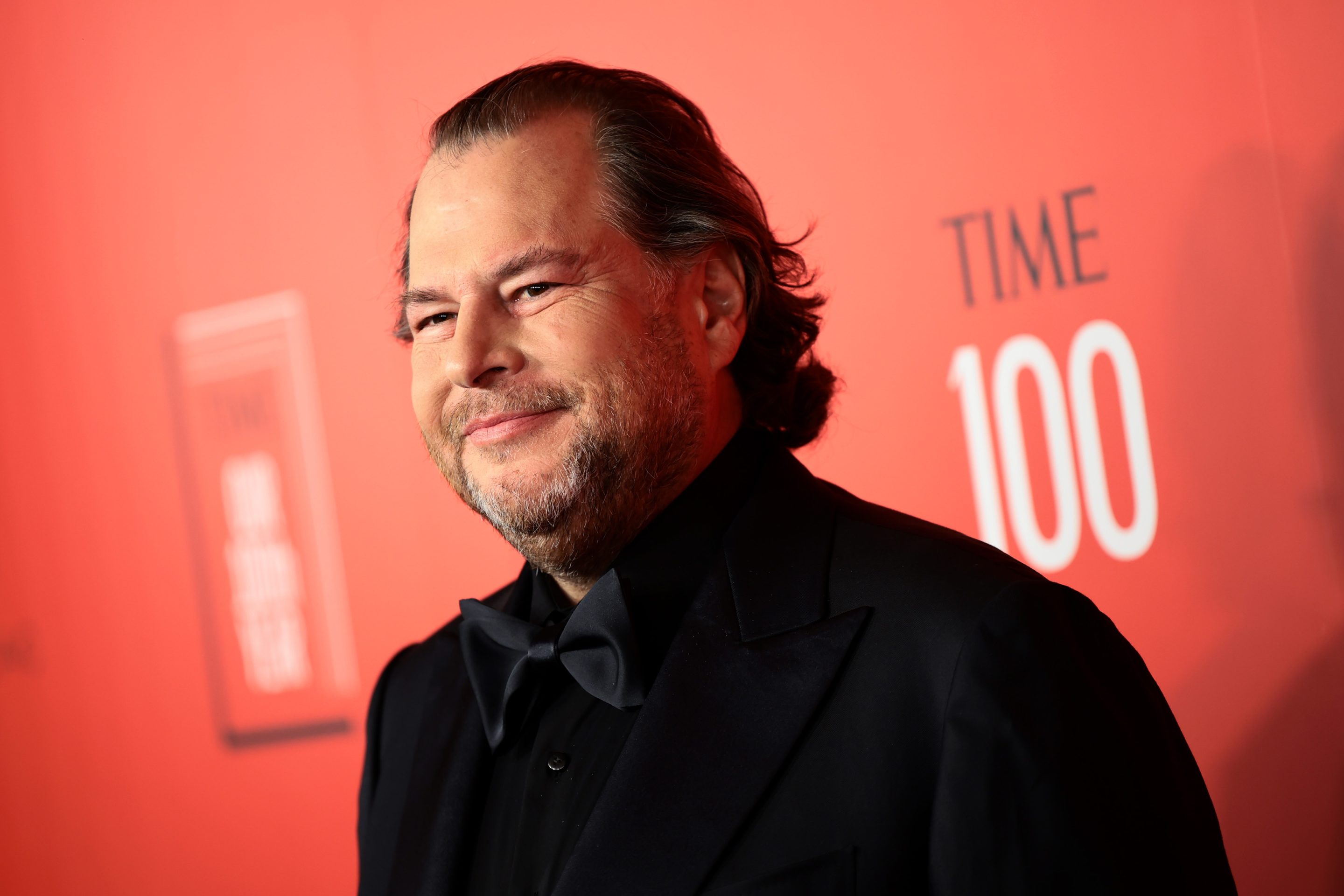 Many executives praise Salesforce founder Marc Benioff's leadership.