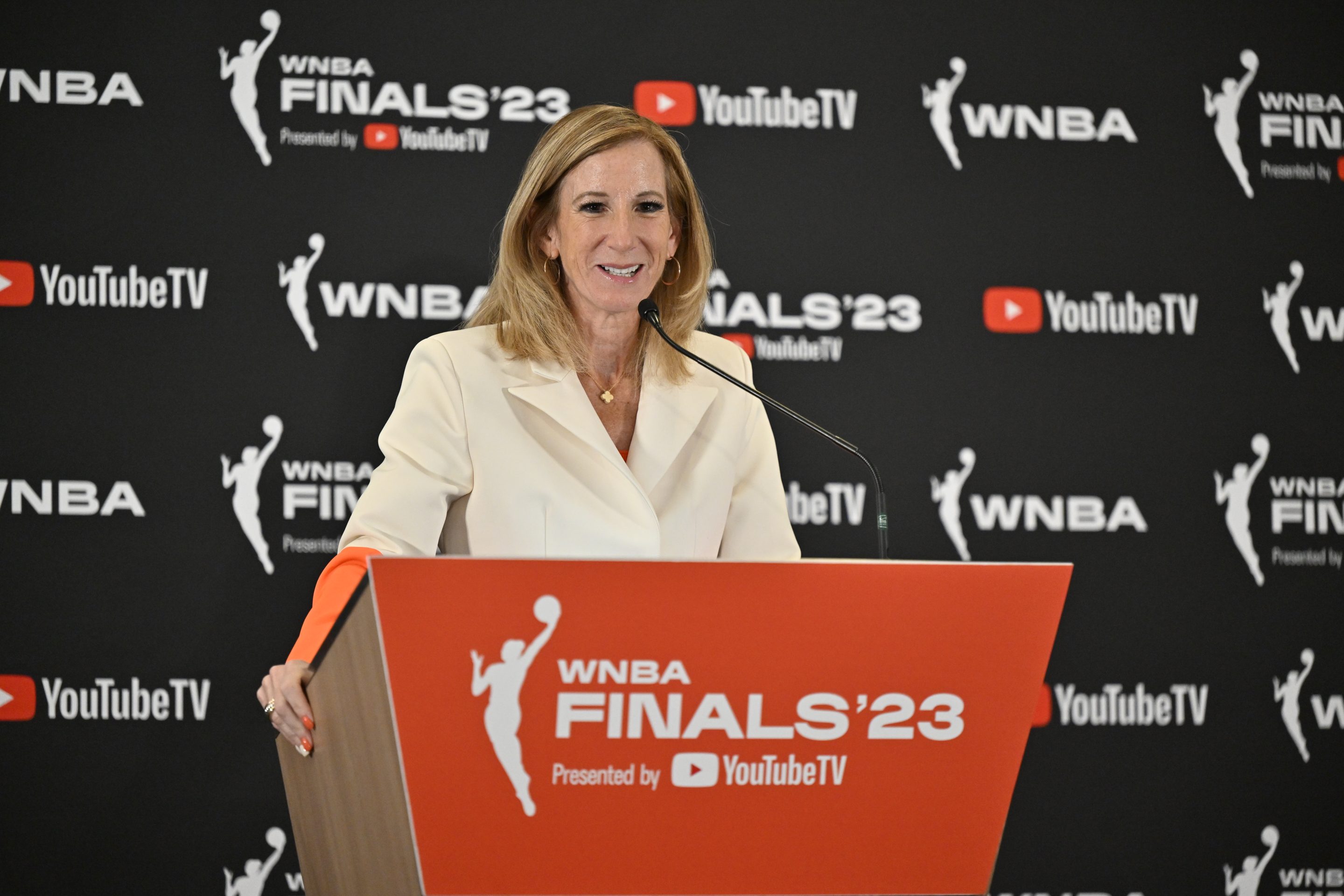 WNBA commissioner Cathy Engelbert has a three-prong strategy to drive the growth of the league. 
