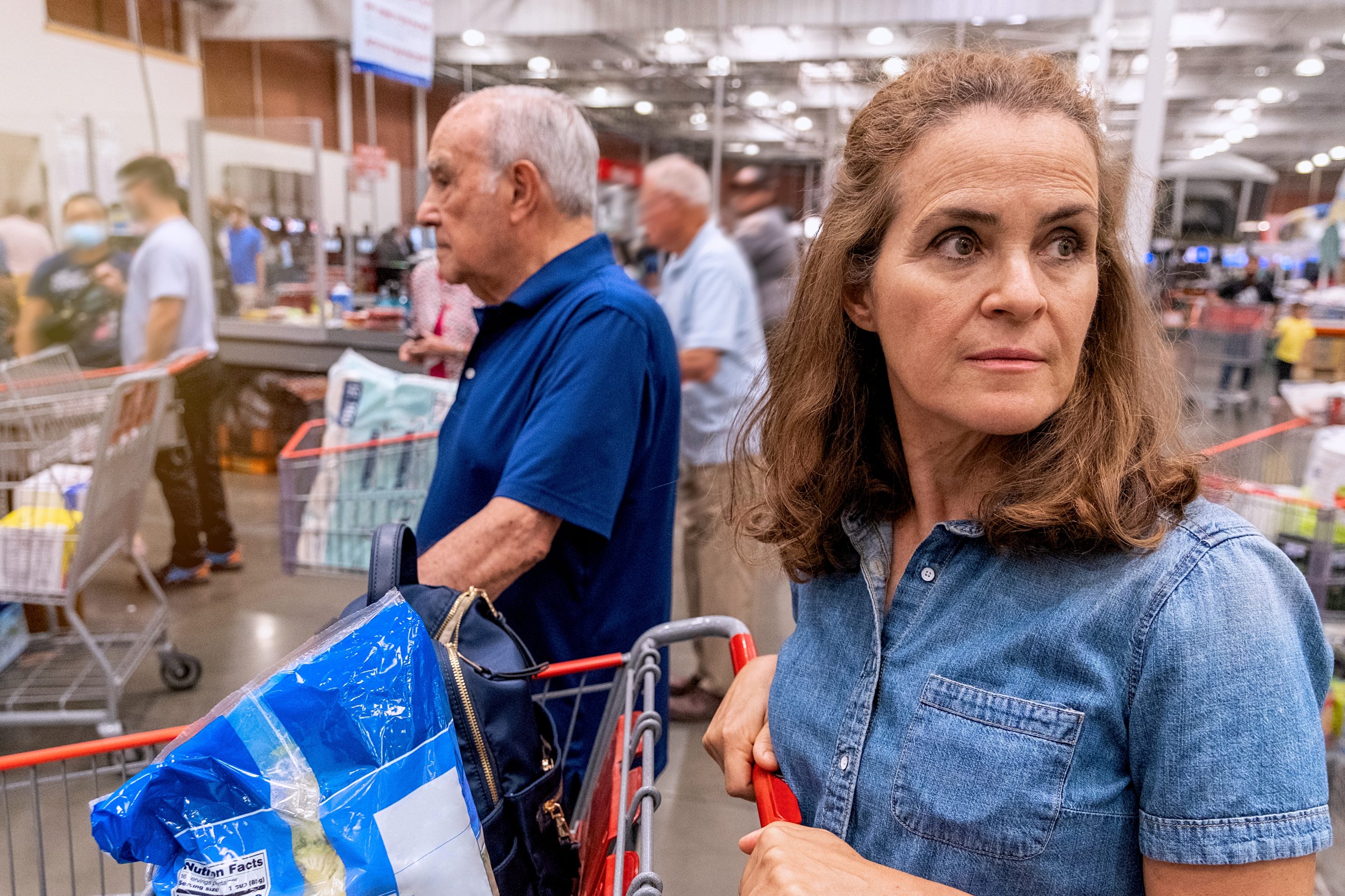 American shoppers are starting to pull back on some areas of spending.