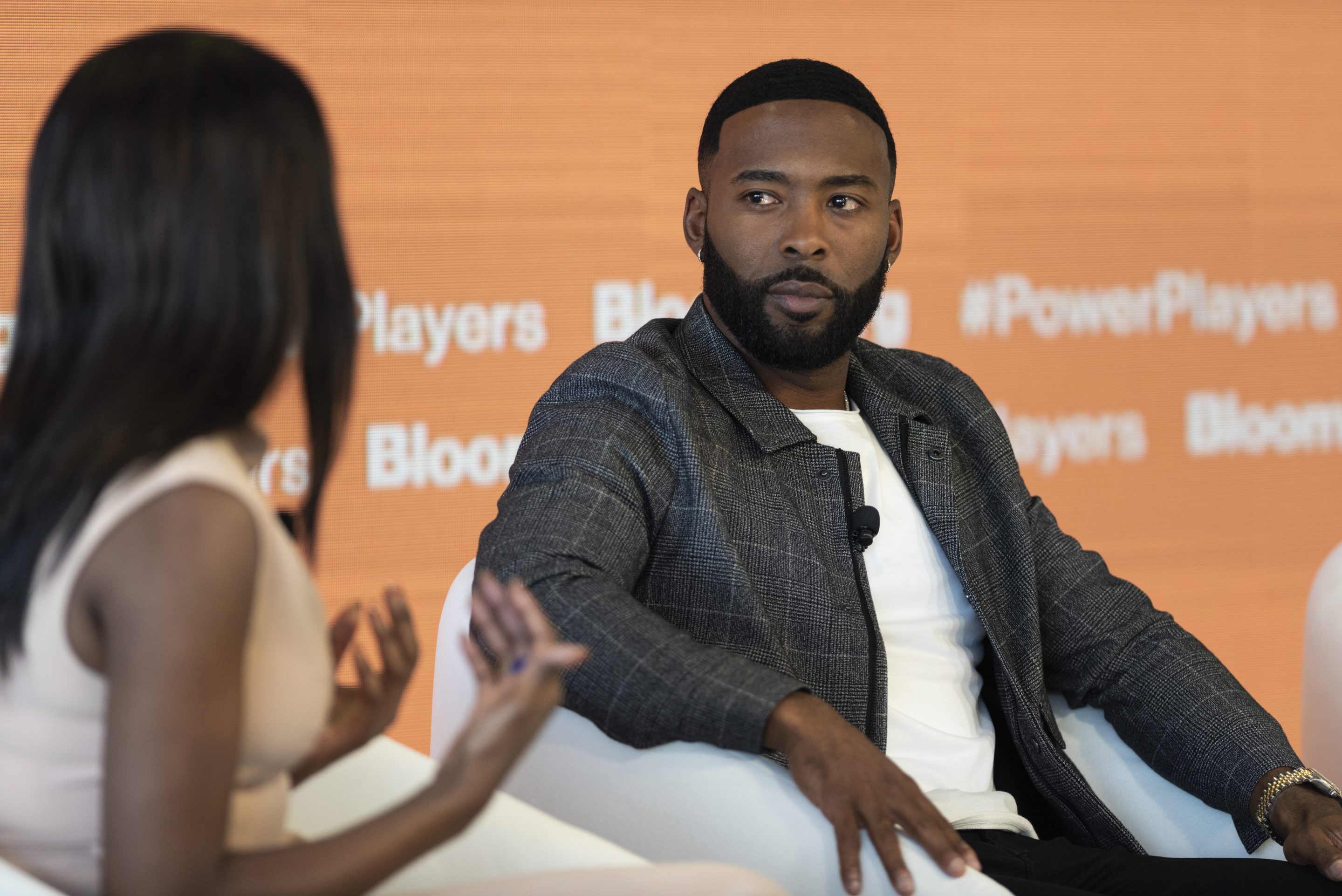 Former NFL player Andrew Hawkins.