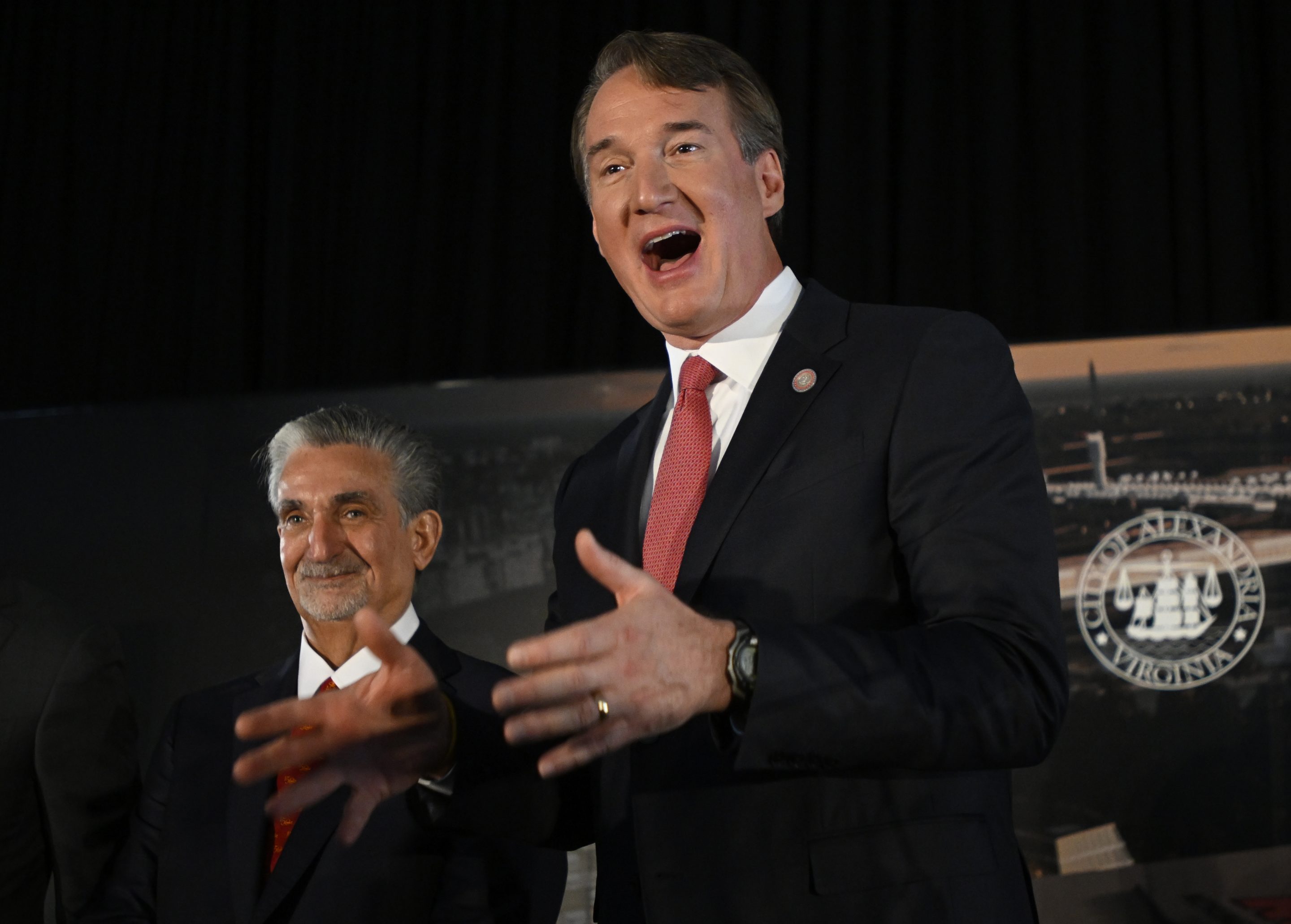 Ted Leonsis, Glenn Youngkin