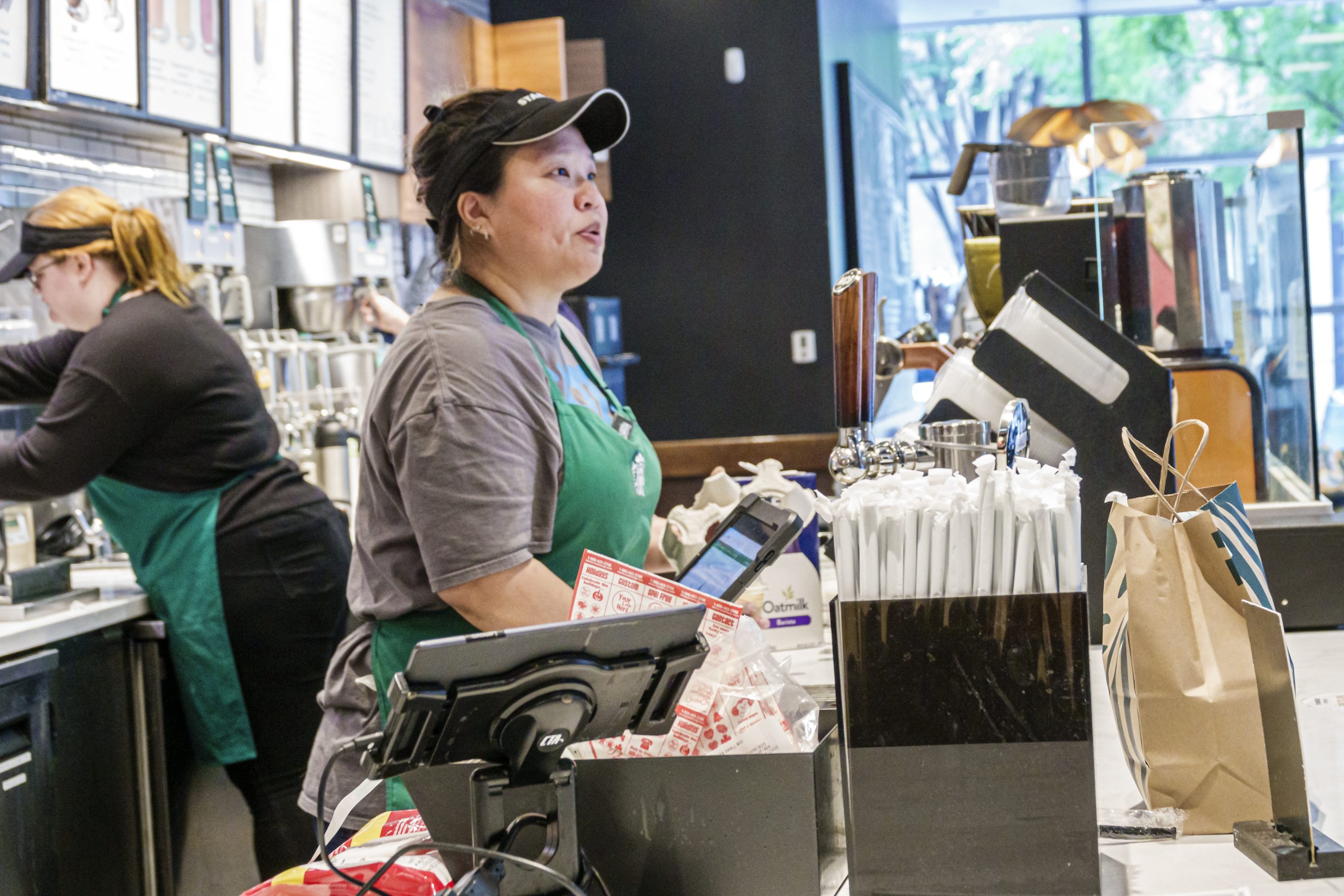 Starbucks workers say they want the company to live up to its values.