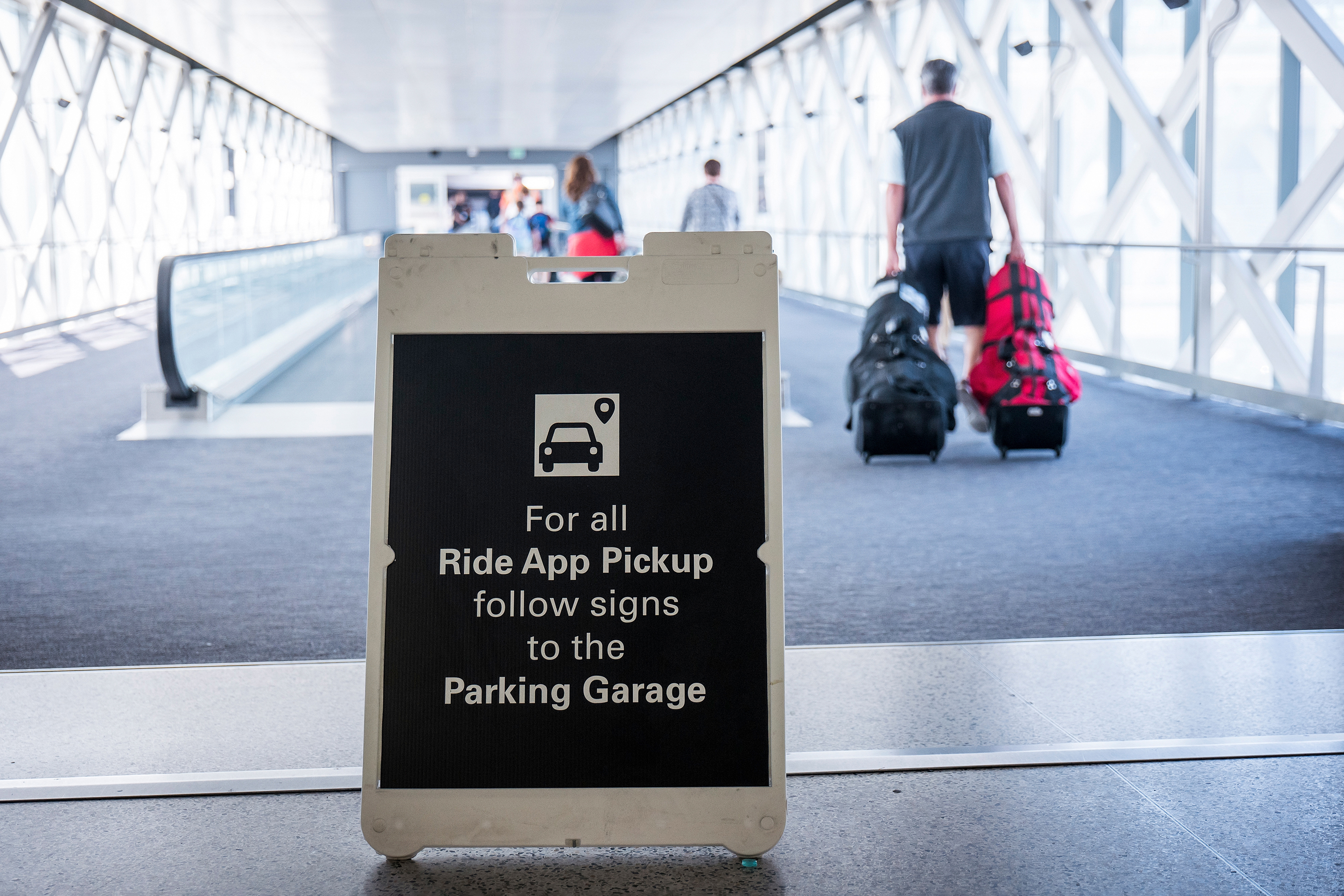 A person allegedly punched by a Lyft driver had requested a ride from the airport in San Francisco.