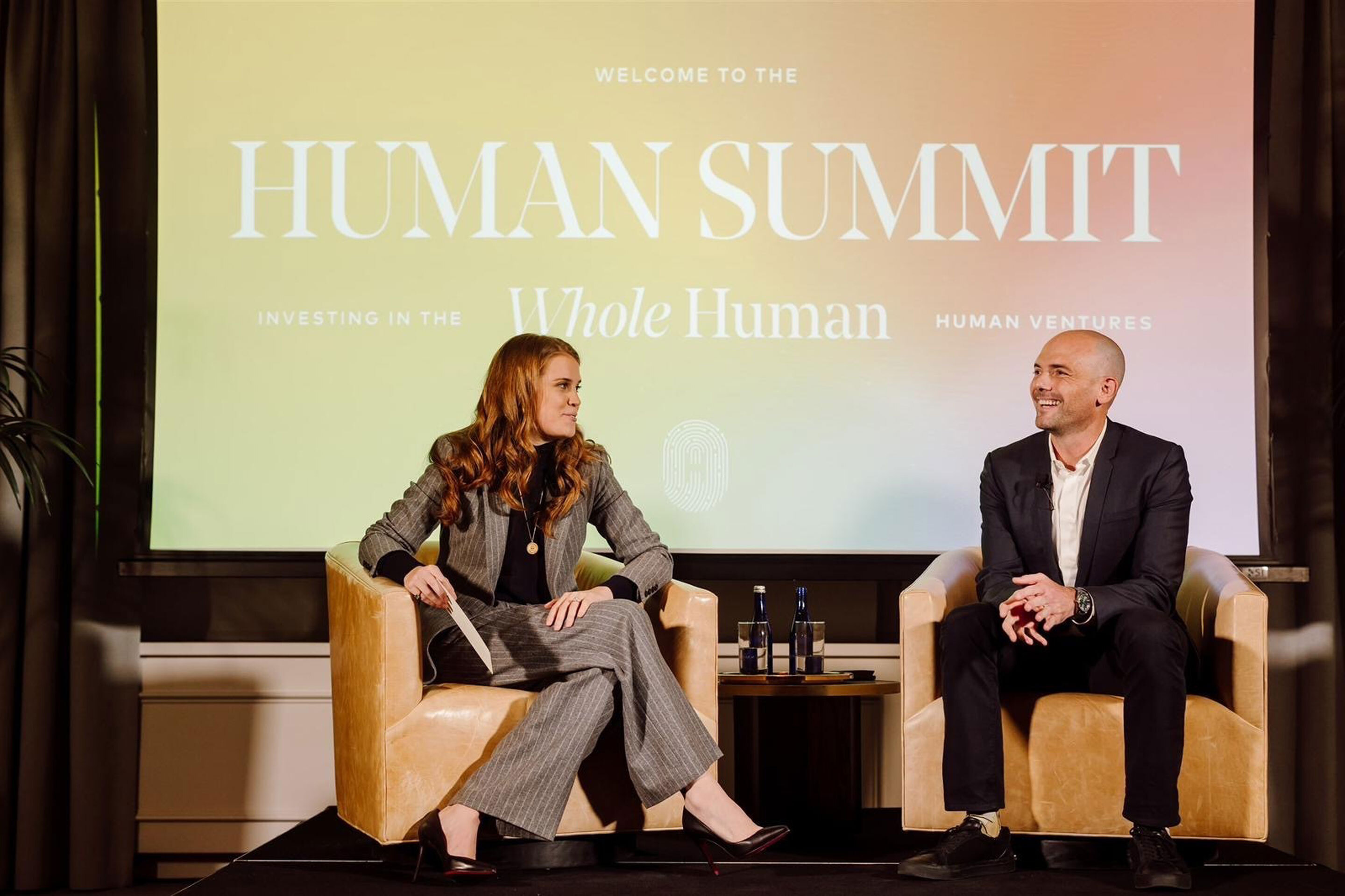 Human Ventures cofounders Heather Hartnett and Joe Marchese.  