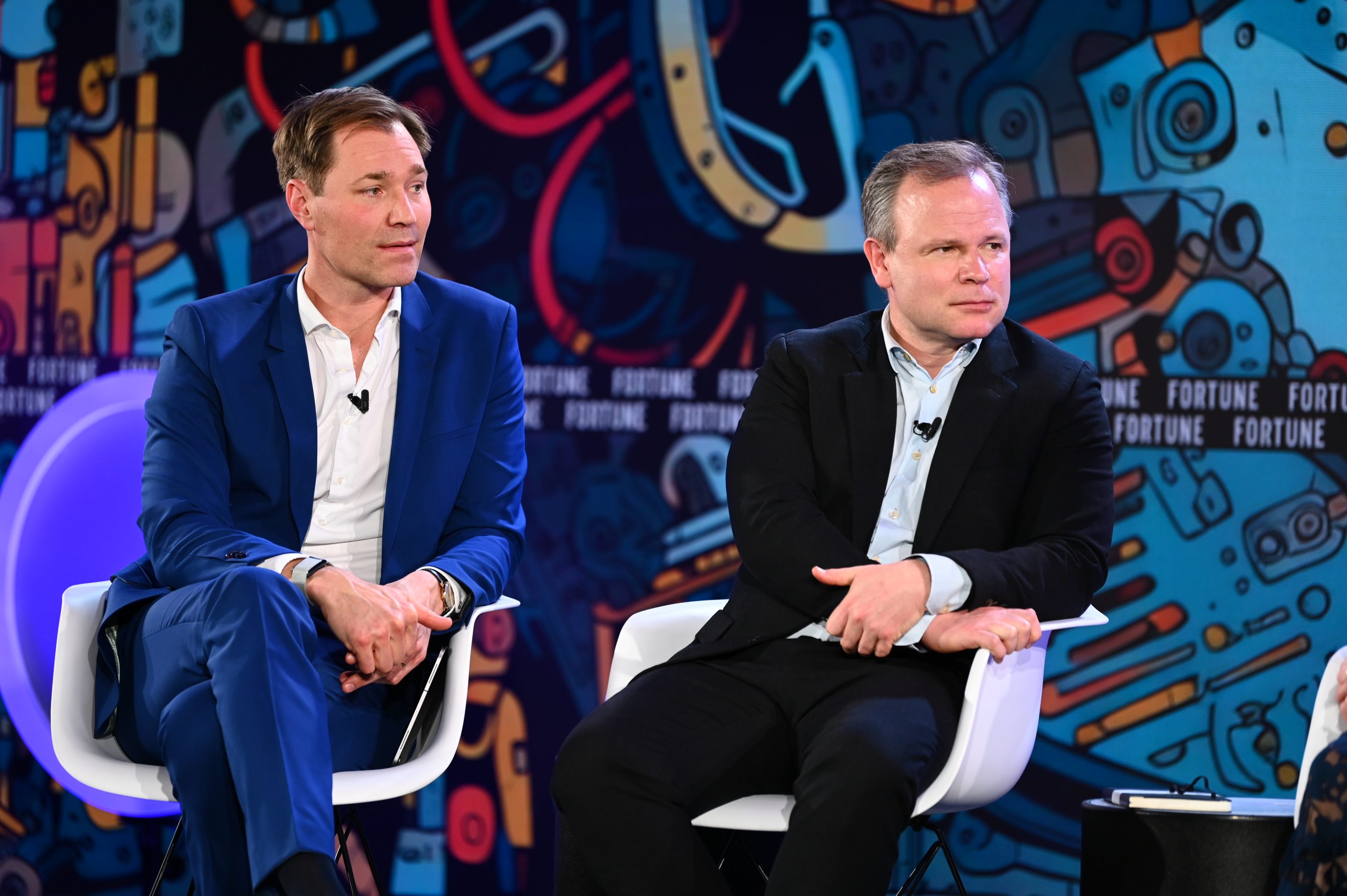 Julius van de Laar (left) and Craig Oliver (right) of FGS Global