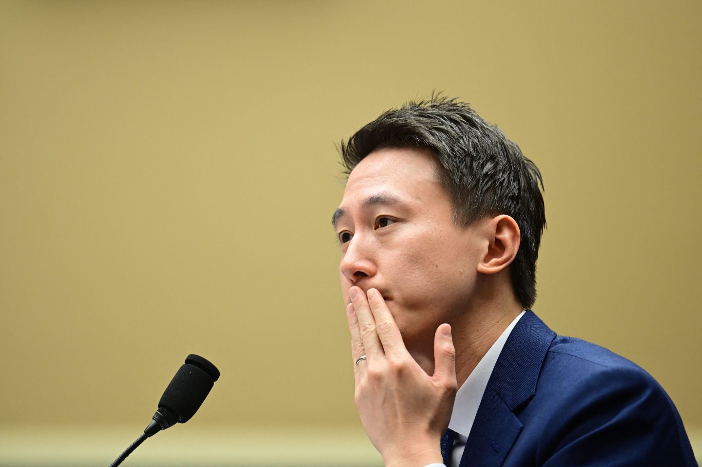 TikTok CEO Shou Zi Chew.