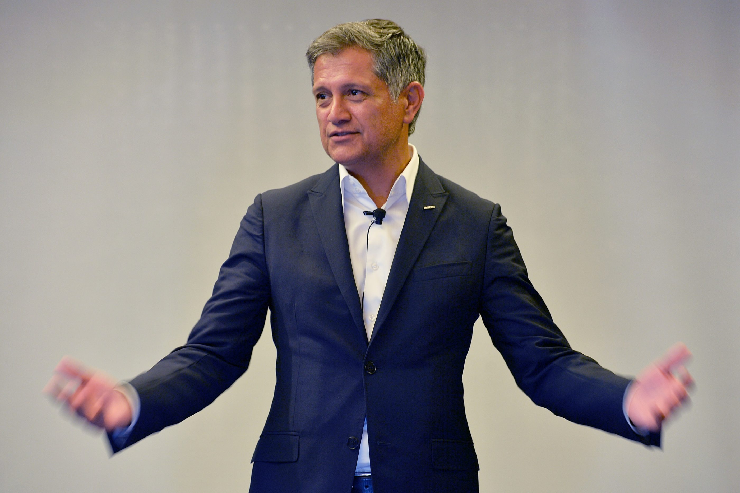 Founder and CEO of Masimo Joe Kiani in Bangalore on January 2, 2017.