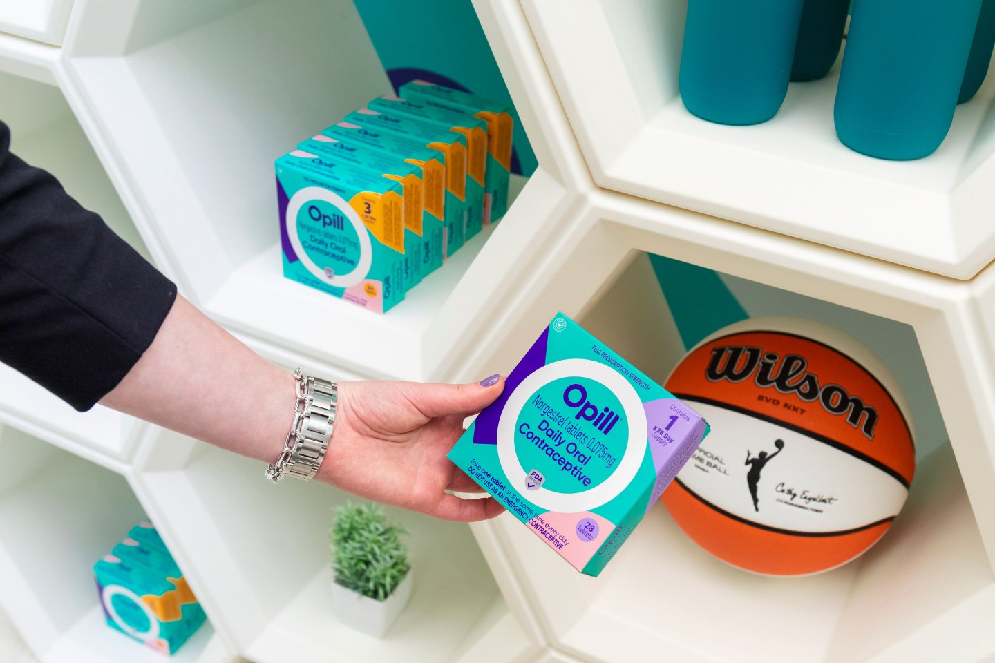 The WNBA has partnered with Glossier and Skims—now it’s added Opill, the new over-the-counter birth control