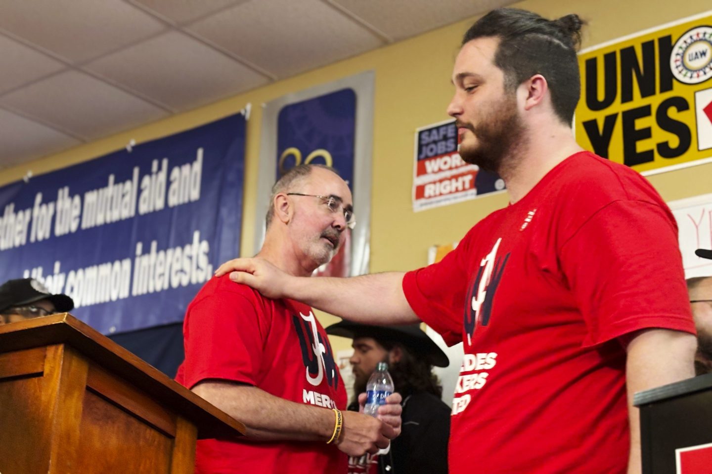 UAW head Shawn Fain accuses Mercedes Benz of ‘egregious illegal behavior’ in union’s loss at Alabama car plants
