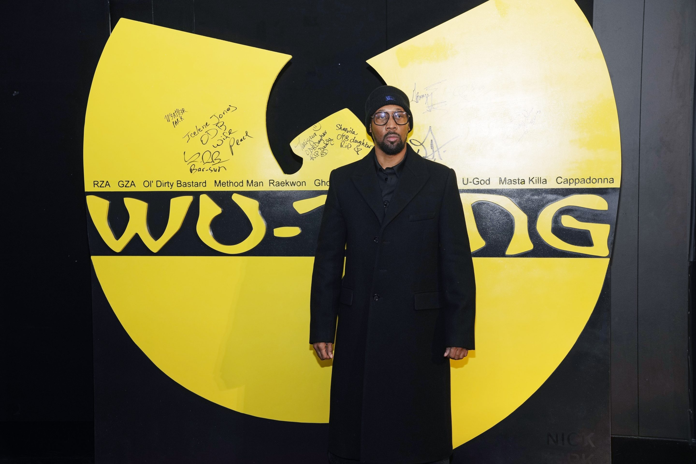 RZA attends "A Wu-Tang Experience: Live at Red Rocks Amphitheatre" screening at Walter Reade Theater on Nov. 15, 2023, in New York.