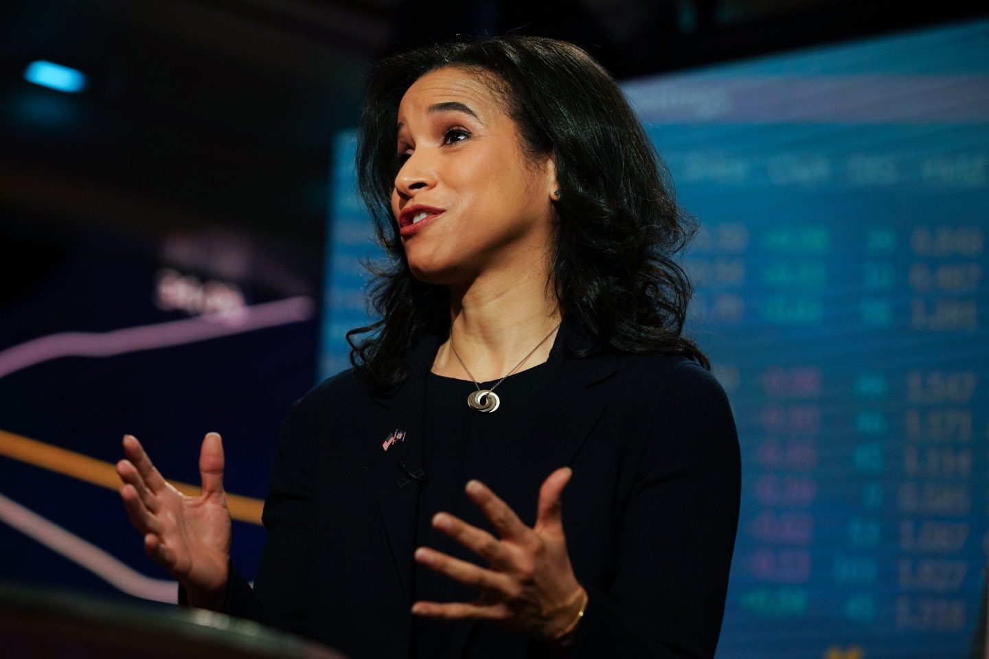 Top New York regulator Adrienne Harris optimistic about a federal stablecoin deal—but not at the expense of state authority