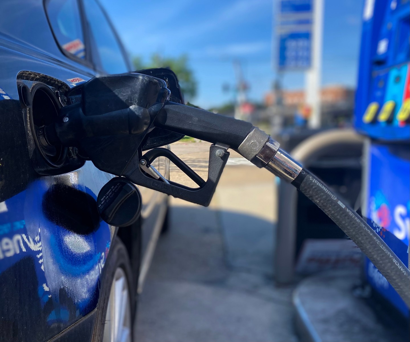 Exxon gas station
