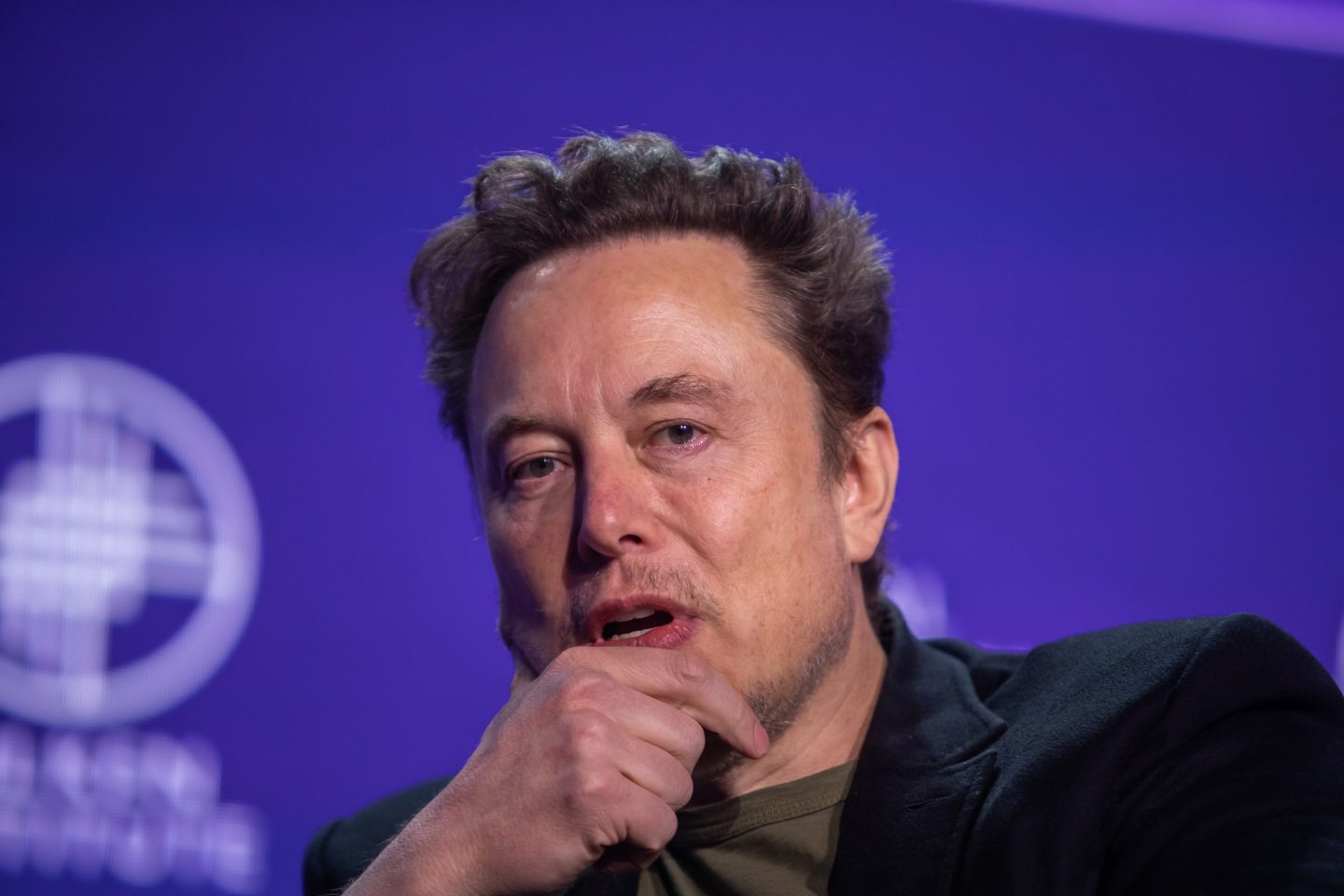 Elon Musk, co-founder of Tesla and SpaceX and owner of X Holdings Corp.