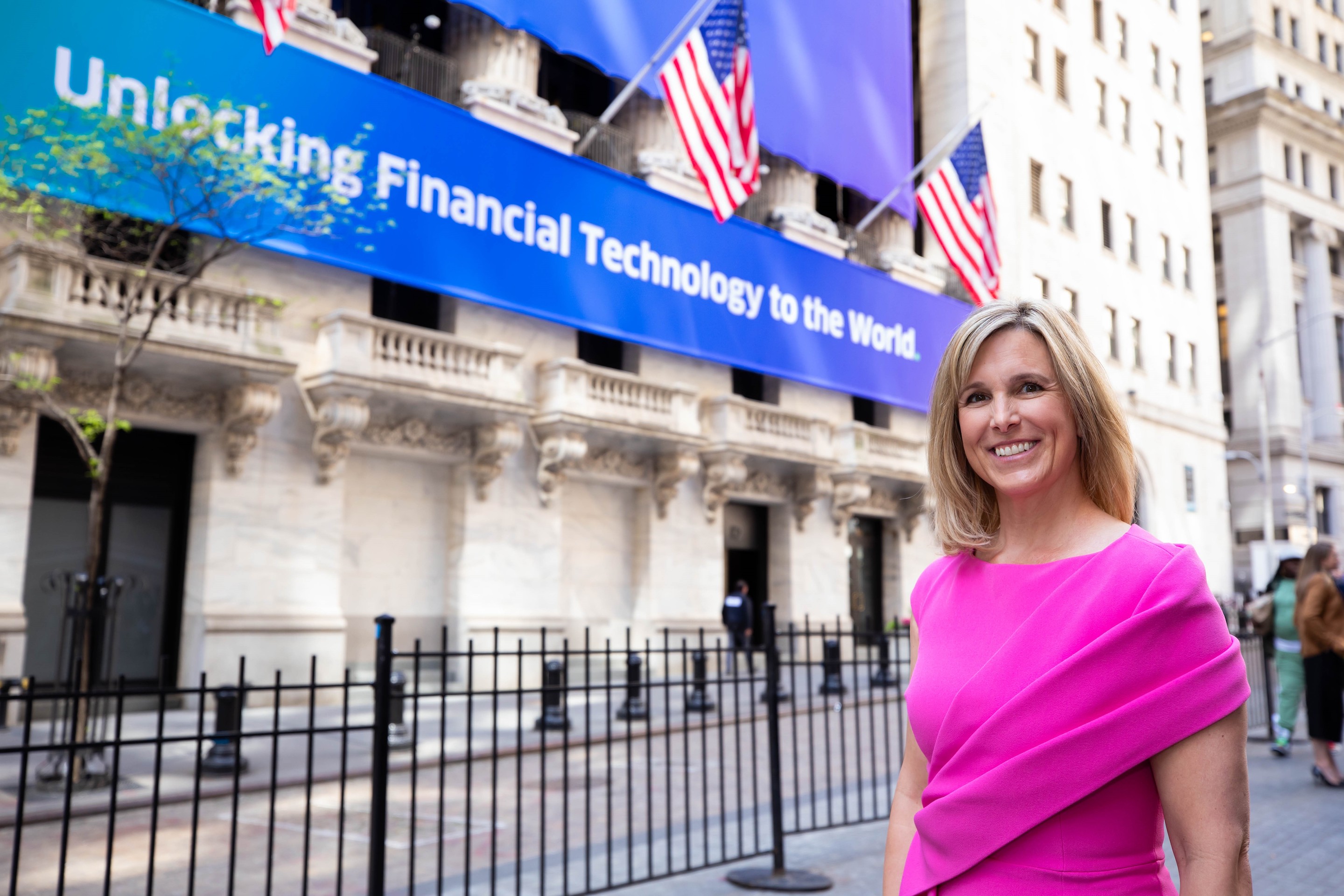 Stephanie Ferris became CEO of Fidelity National Information Service in December 2022.