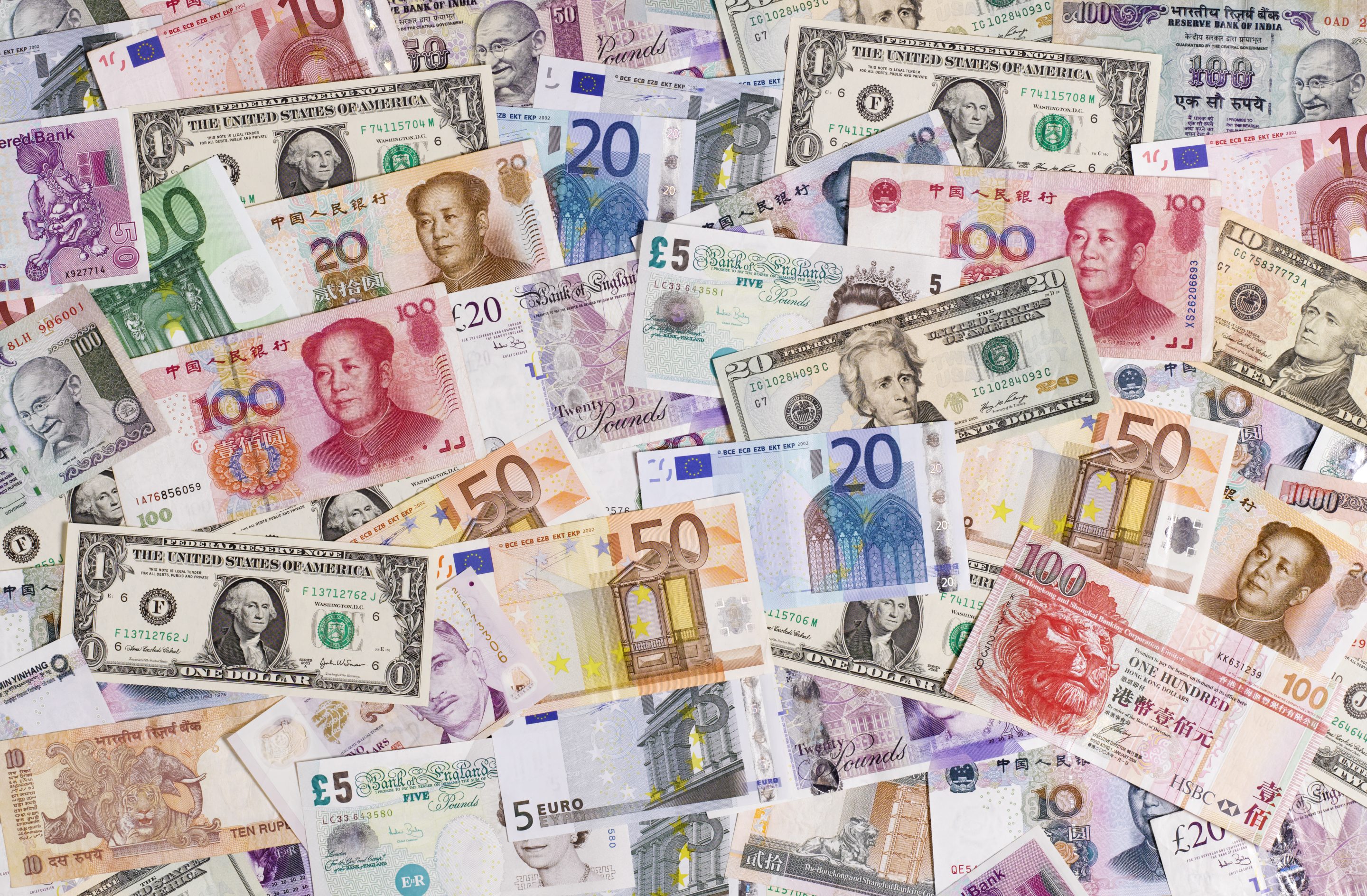 Foreign currency bank notes