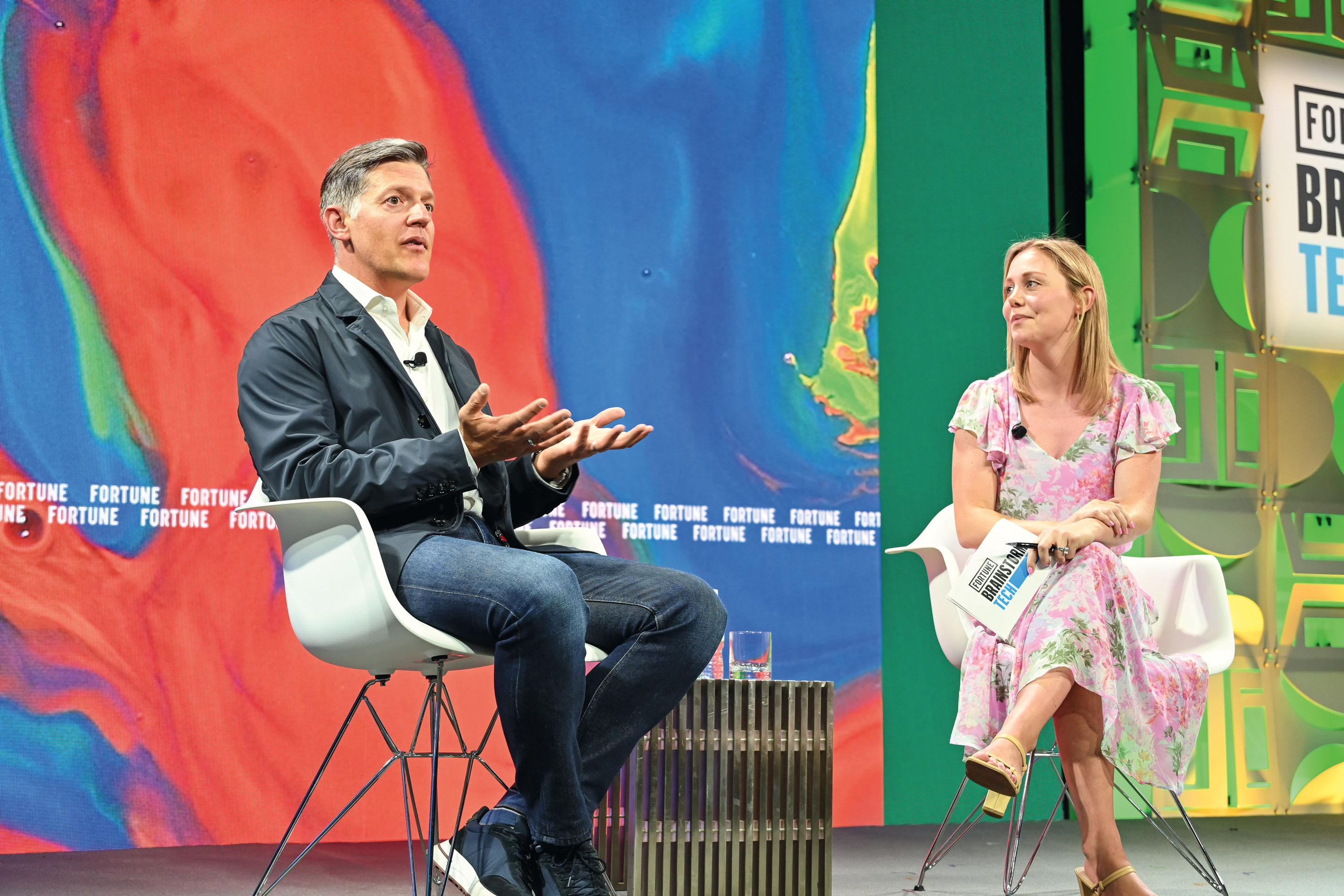 Roelof Botha of Sequoia Capital talks with Fortune’s Alyson Shontell at Brainstorm Tech in Park City, Utah, on July 16.