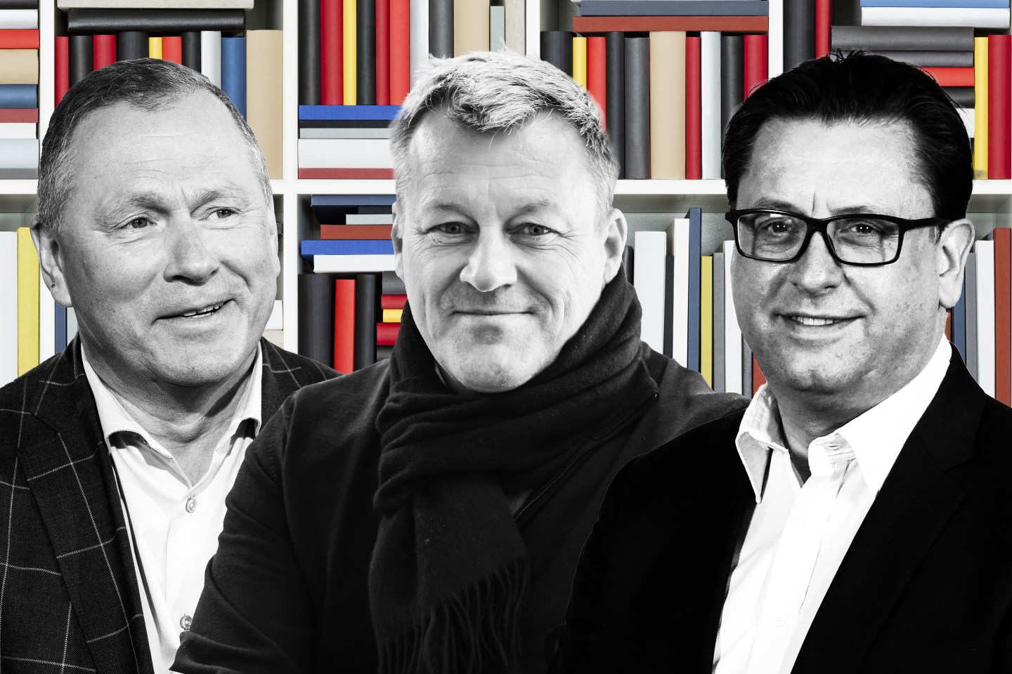 Nicolai Tangen, Jesper Brodin and Paul Hudson