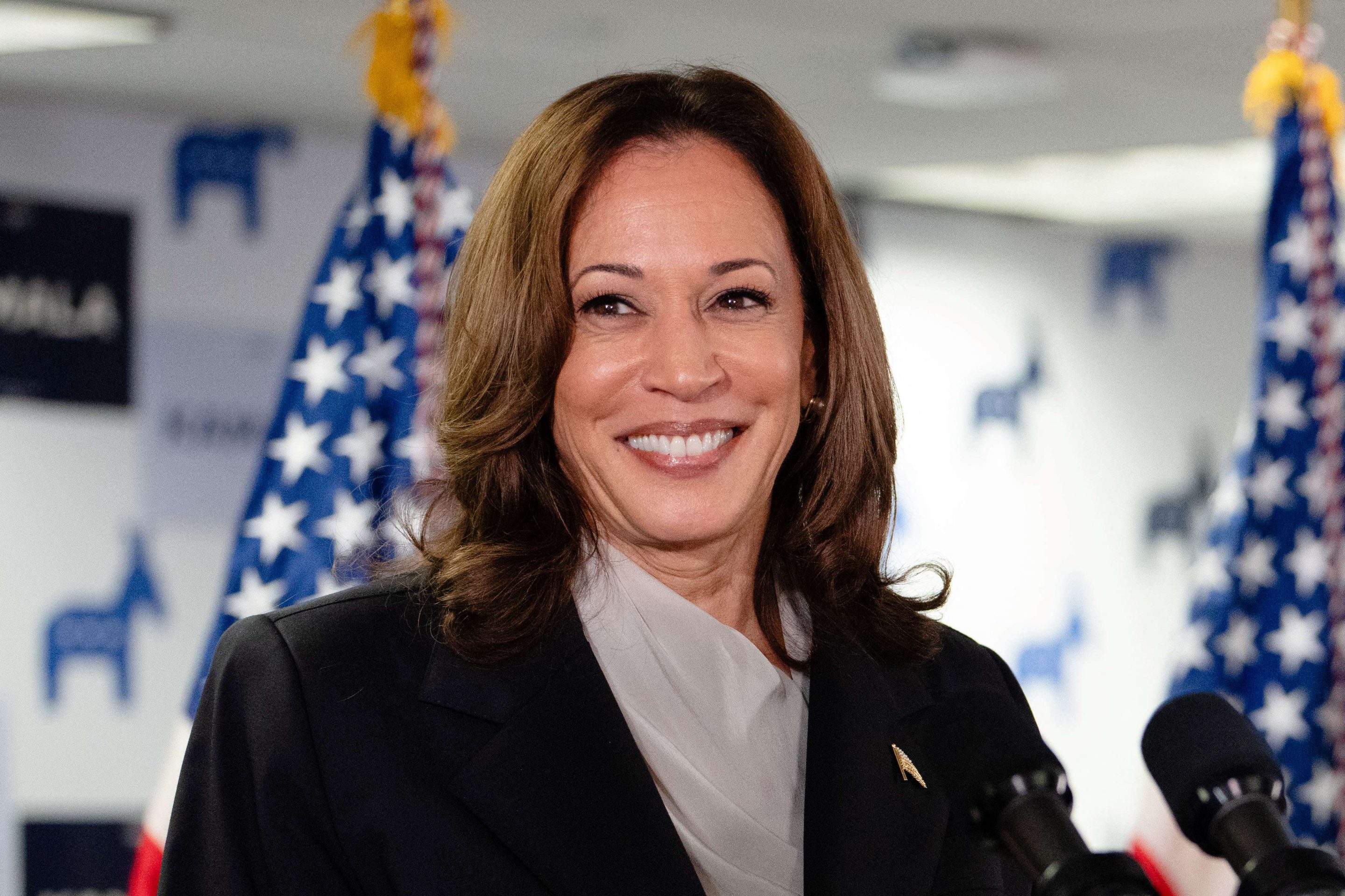 Several state delegations, including Kamala Harris's home state of California, confirmed their support of the vice president late on Monday.