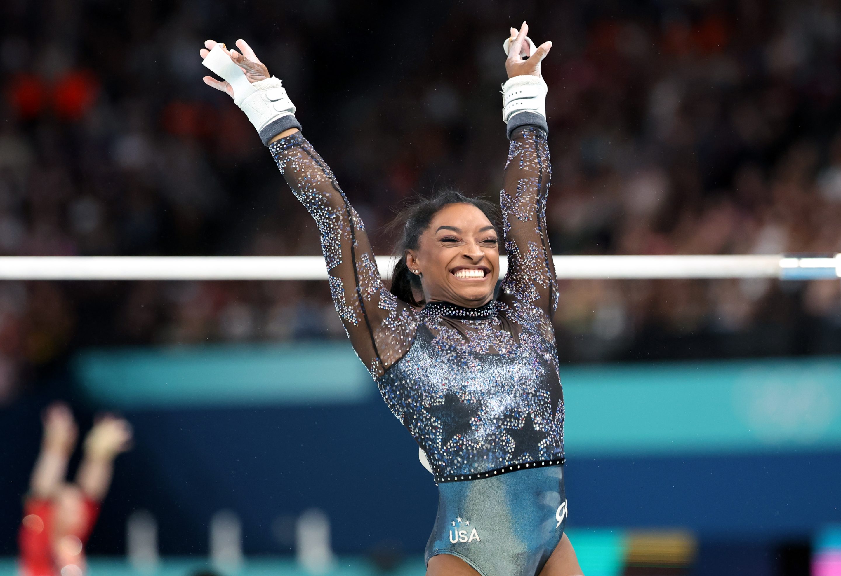 Simone Biles is among the athletes competing at the first "gender-equal" Olympics, where male and female athletes are split 50/50. 