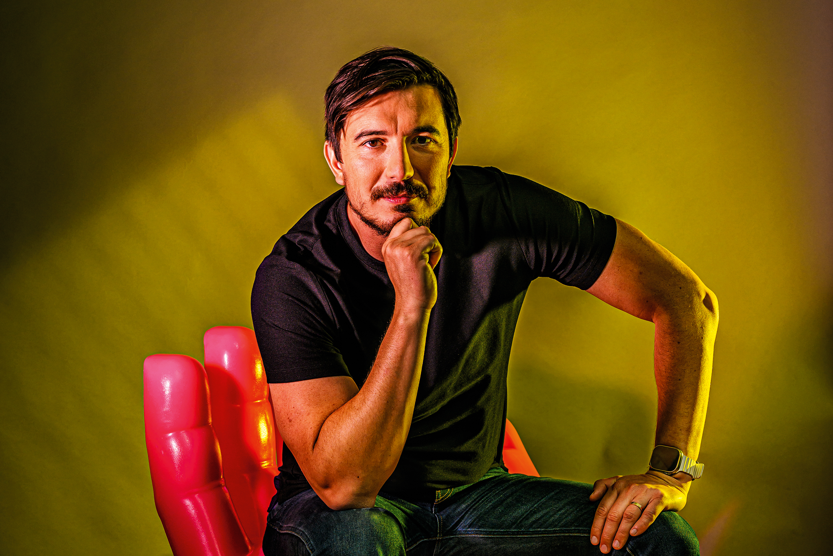 Robinhood CEO Vlad Tenev at Robinhood's offices in Menlo Park, Calif., on June 28, 2024.