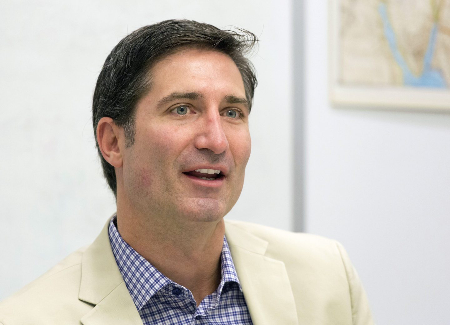 Brian Niccol looking nice in his tan suit