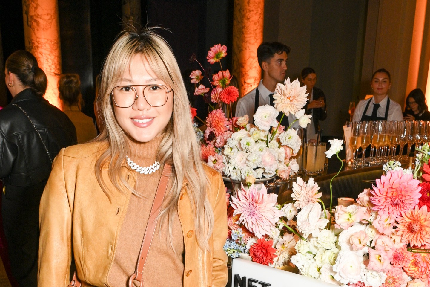 LONDON, ENGLAND - OCTOBER 05: Andrea Cheong attends the NET-A-PORTER Incredible Women Talk "Vision and Voice" at The V&A on October 5, 2023 in London, England. (Photo by Dave Benett/Getty Images for NET-A-PORTER)