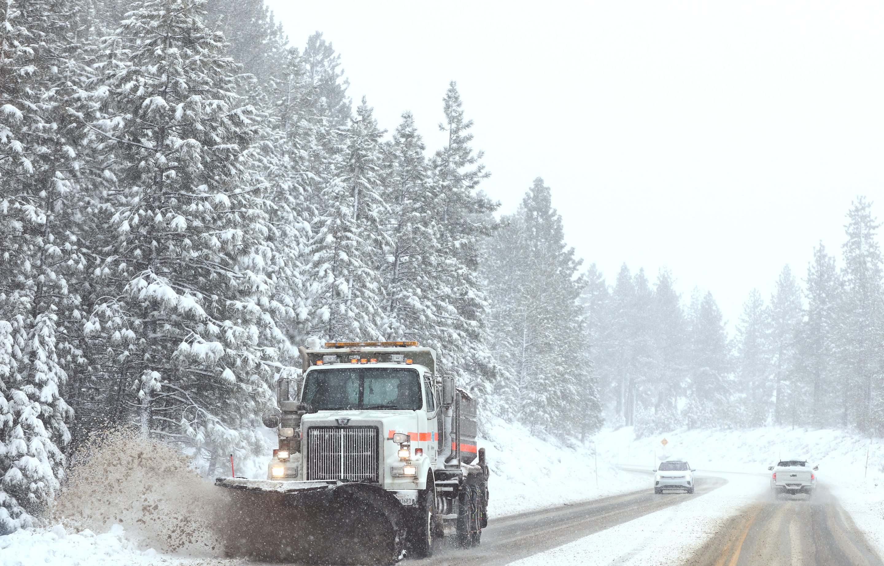 A rare August snow could hit California this week.
