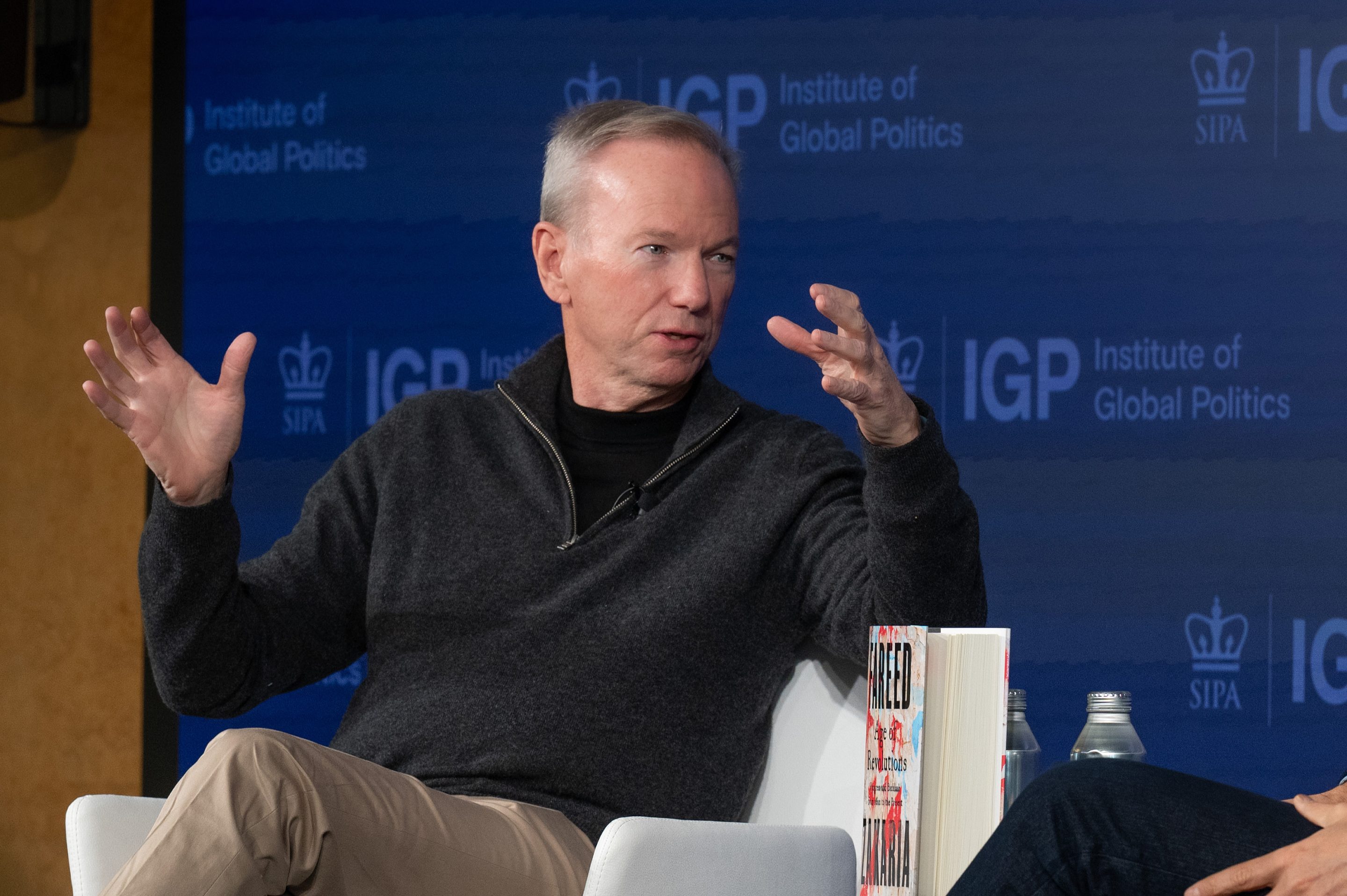 Former CEO and Chairman of Google Eric Schmidt.