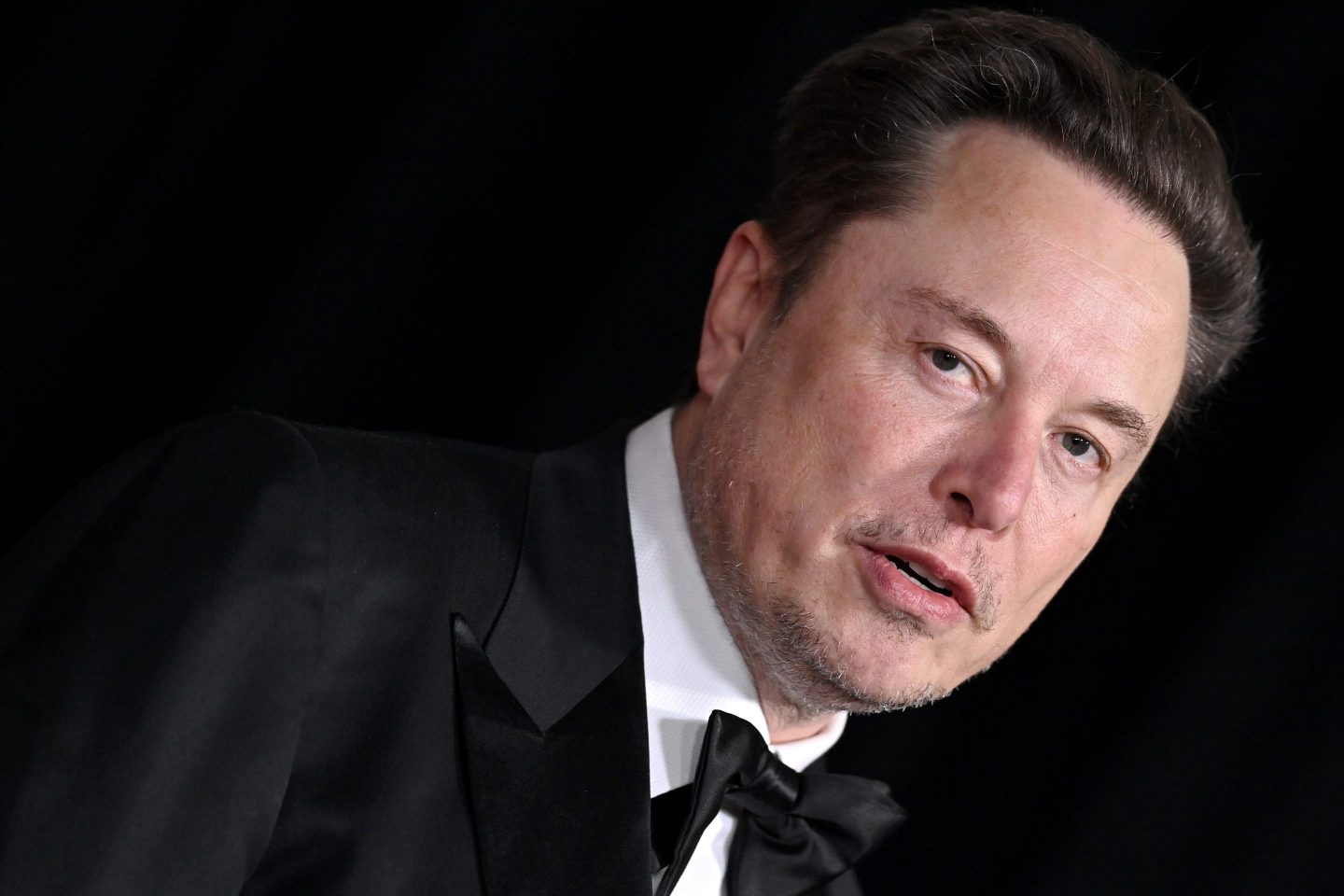 Elon Musk attends the 10th Annual Breakthrough Prize Ceremony at Academy Museum of Motion Pictures.