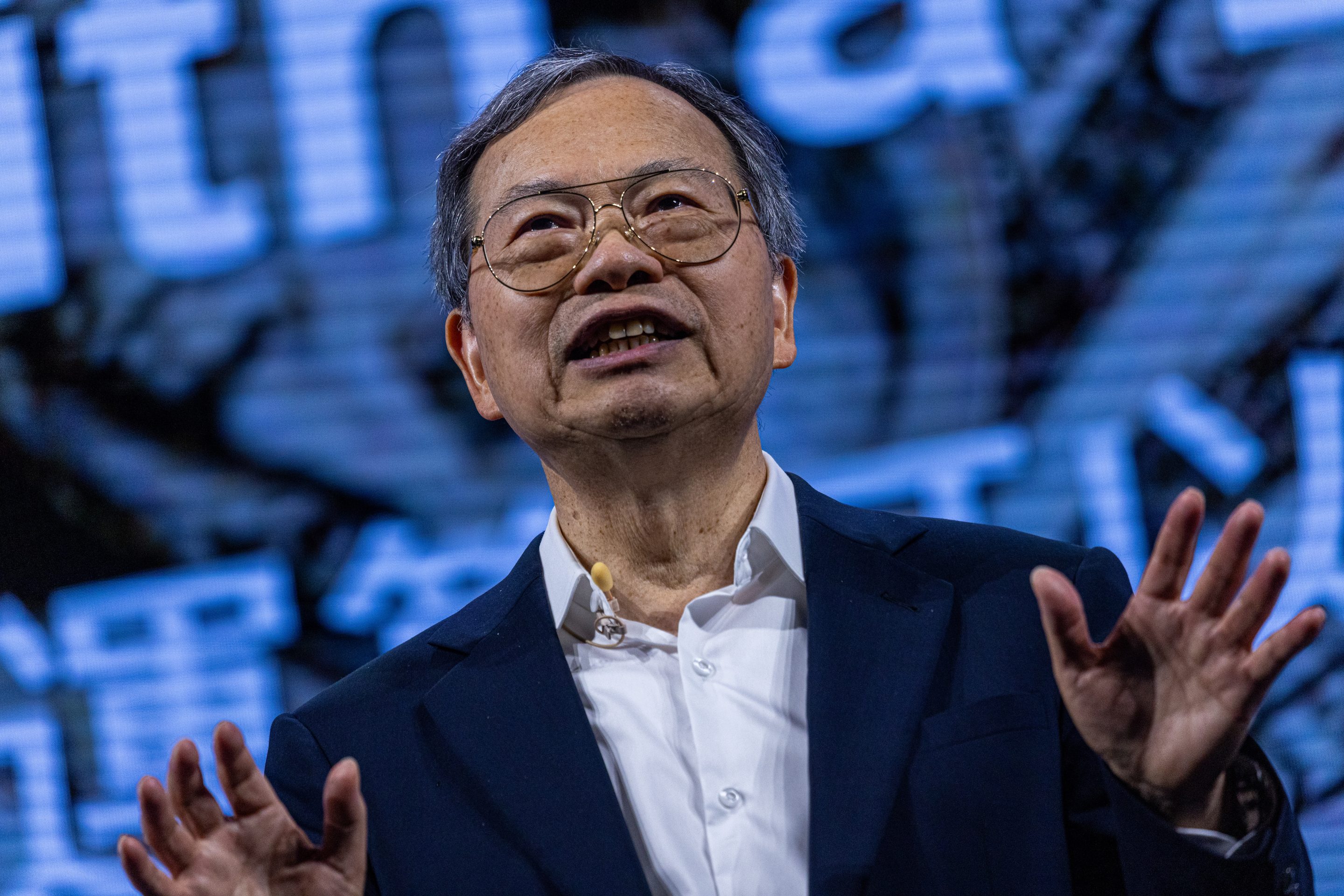 Charles Liang, CEO of Super Micro Computer, during the Computex conference in Taipei, Taiwan, June 5, 2024.