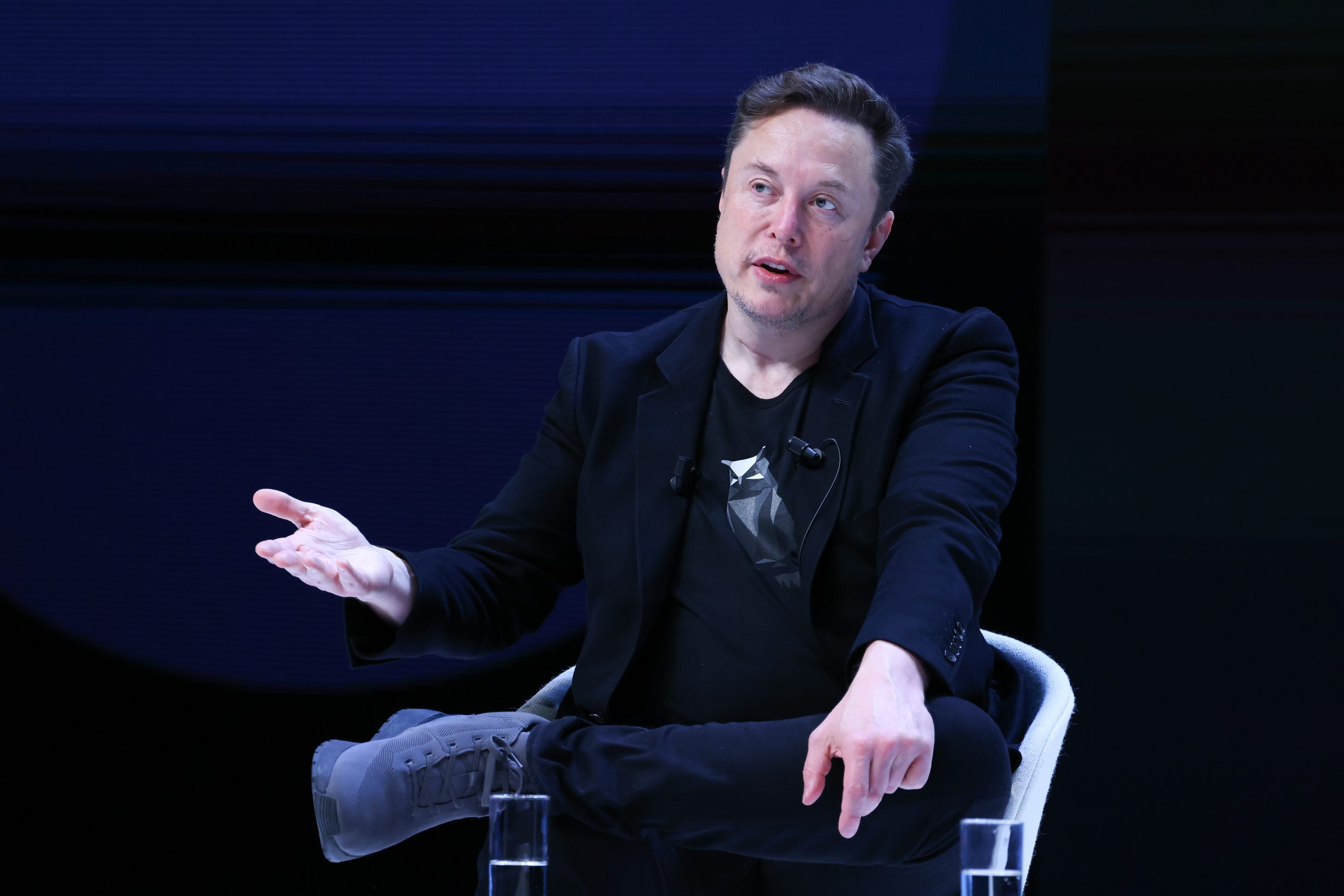 Elon Musk, owner of X. 