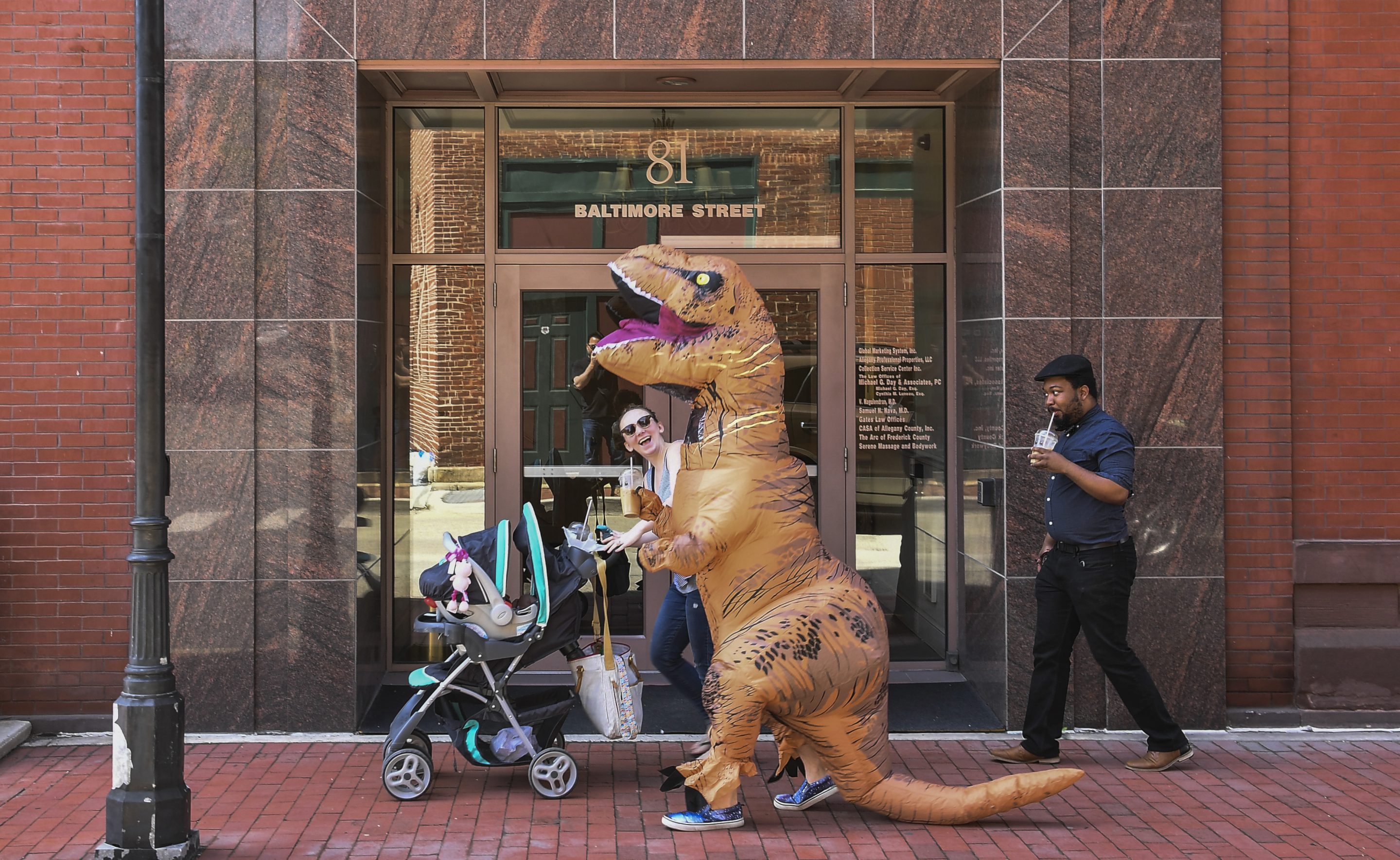 Move to Cumberland, Md. and these could be your neighbors. 