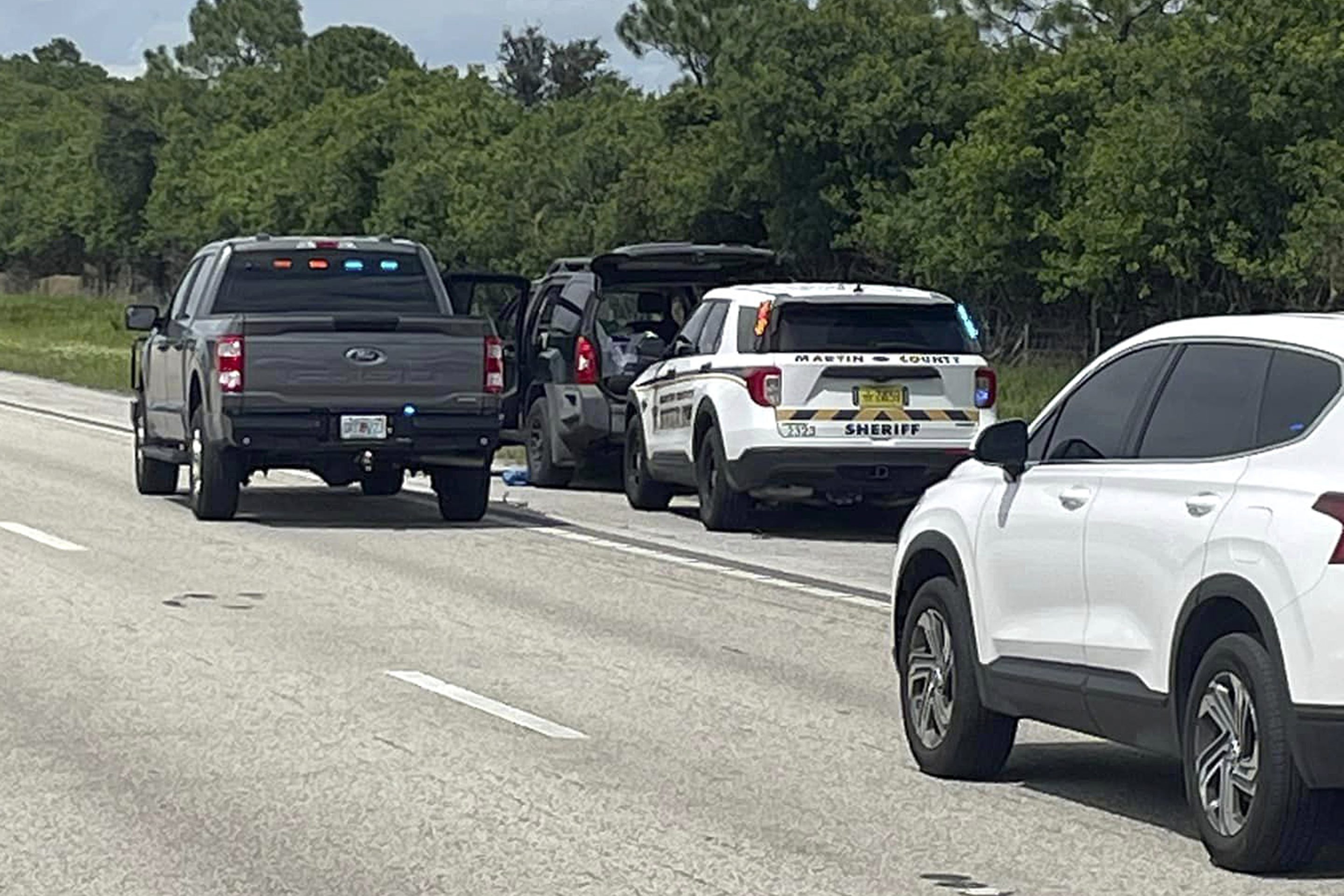 cars on freeway