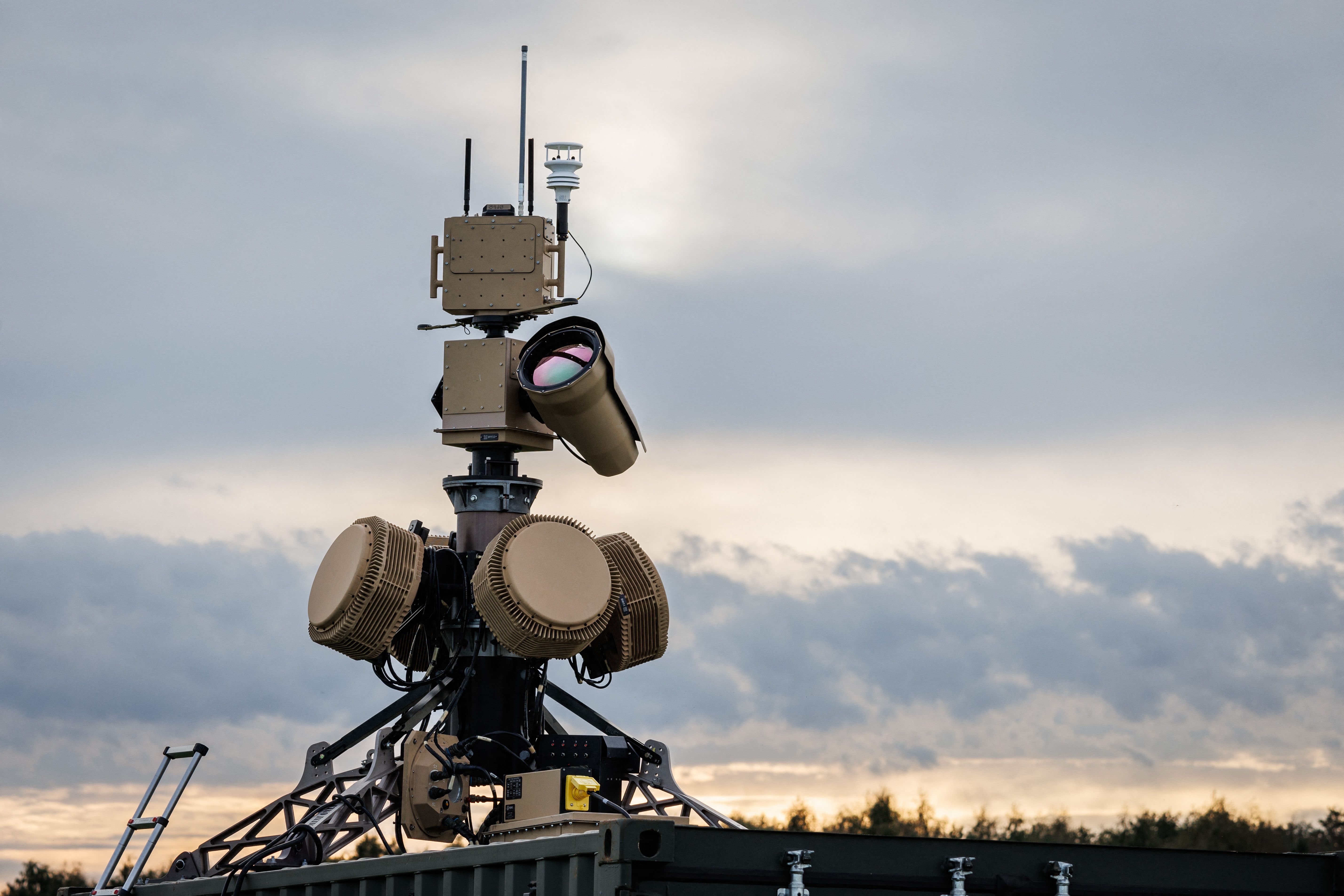 Anduril's surveillance tower, called Sentry.
