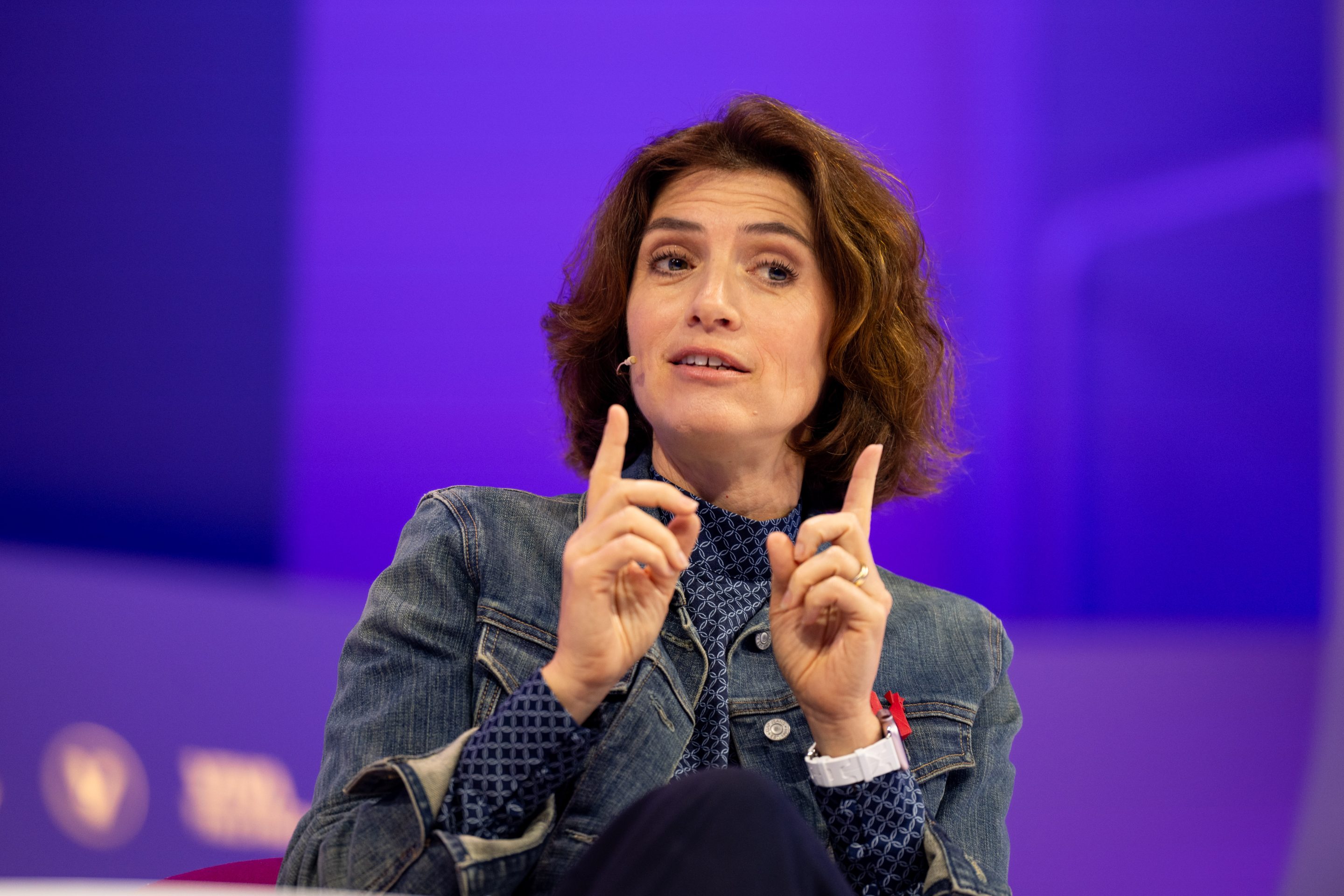 Christel Heydemann, CEO of Orange SA, at the VivaTech conference in Paris, France, on May 23, 2024.
